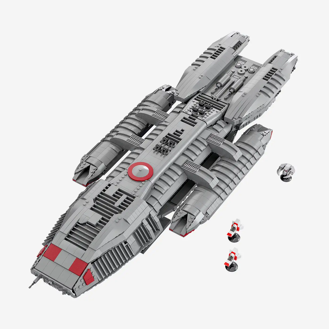 Large futuristic mothership