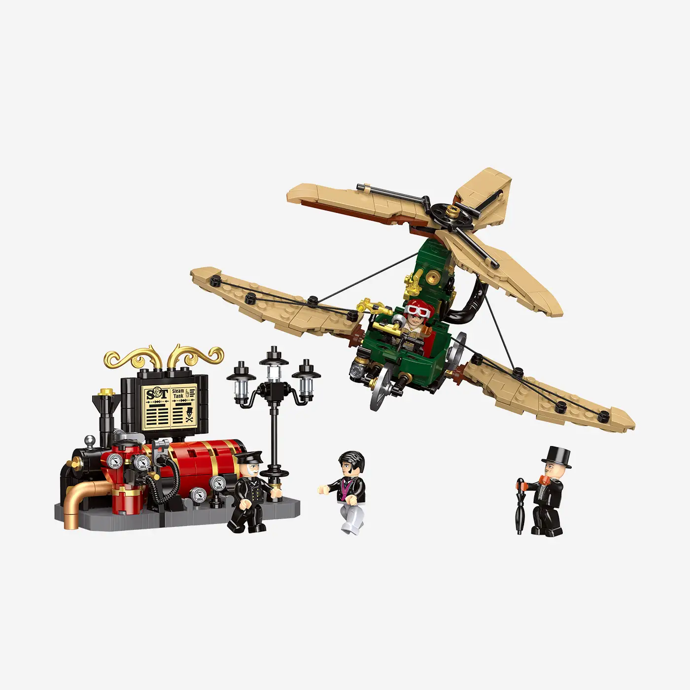 Steampunk Helidroschke
