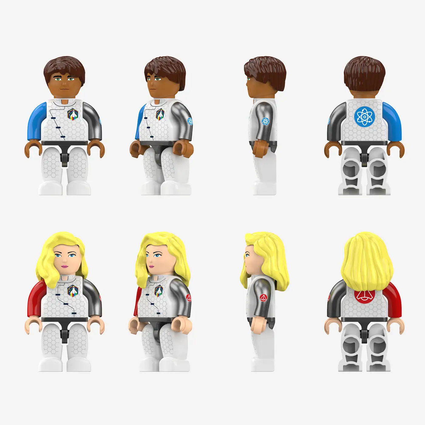 Space Pioneers: Minifigurenpaket