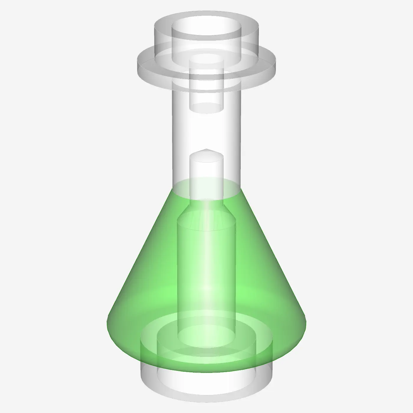 MINI BOTTLE WITH KNOB X 100