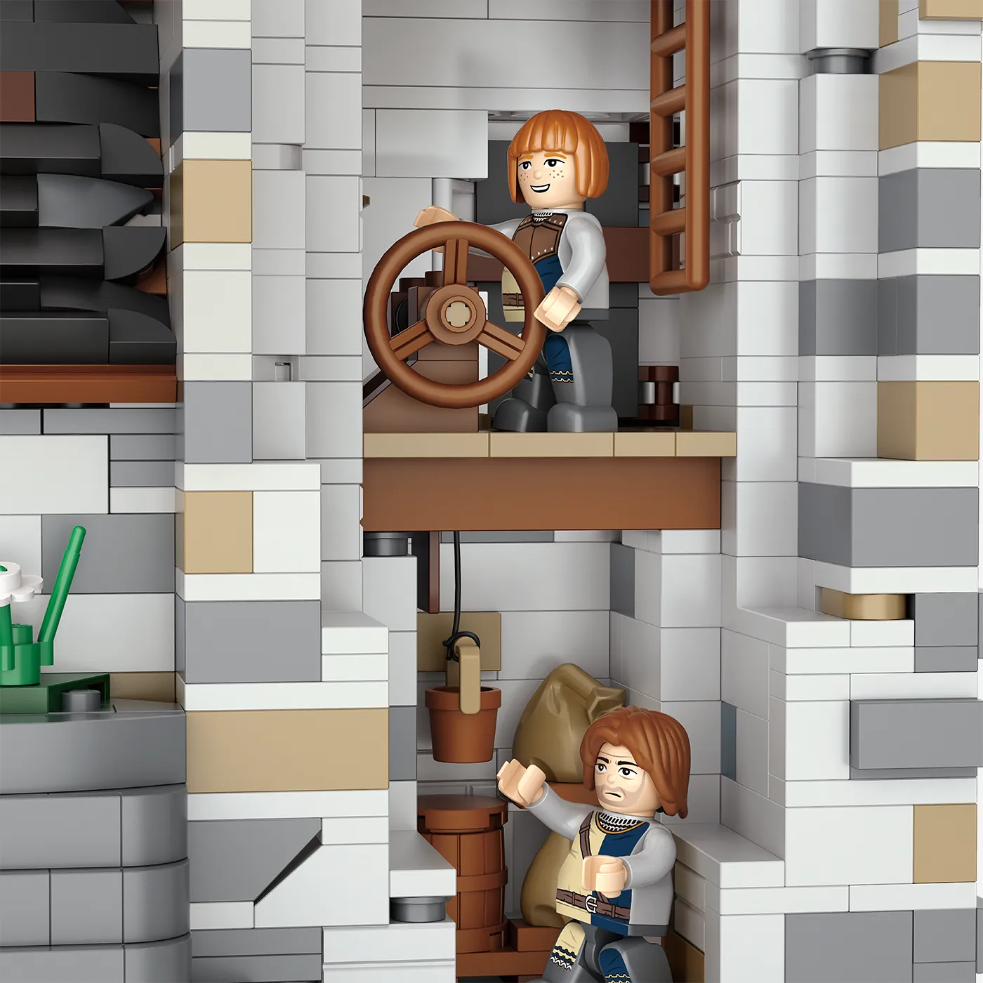 Burg Blaustein Bergfried Erweiterung (Mini Blocks)