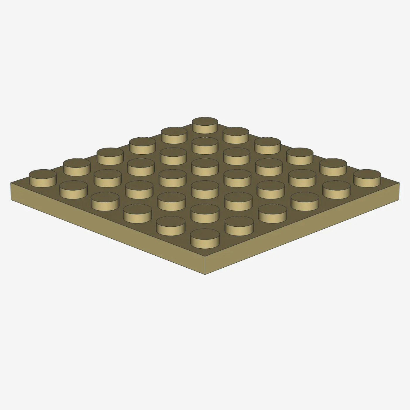 PLATE 6X6 X 10