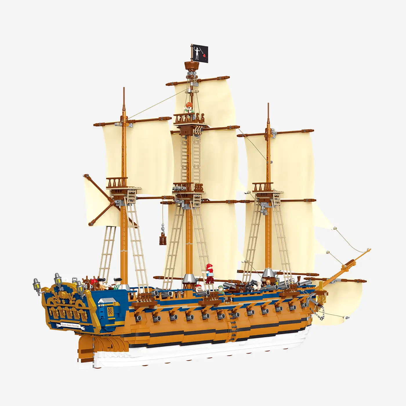 Buy Blackbeard's Flagship: Queen Anne's Revenge online | BlueBrixx