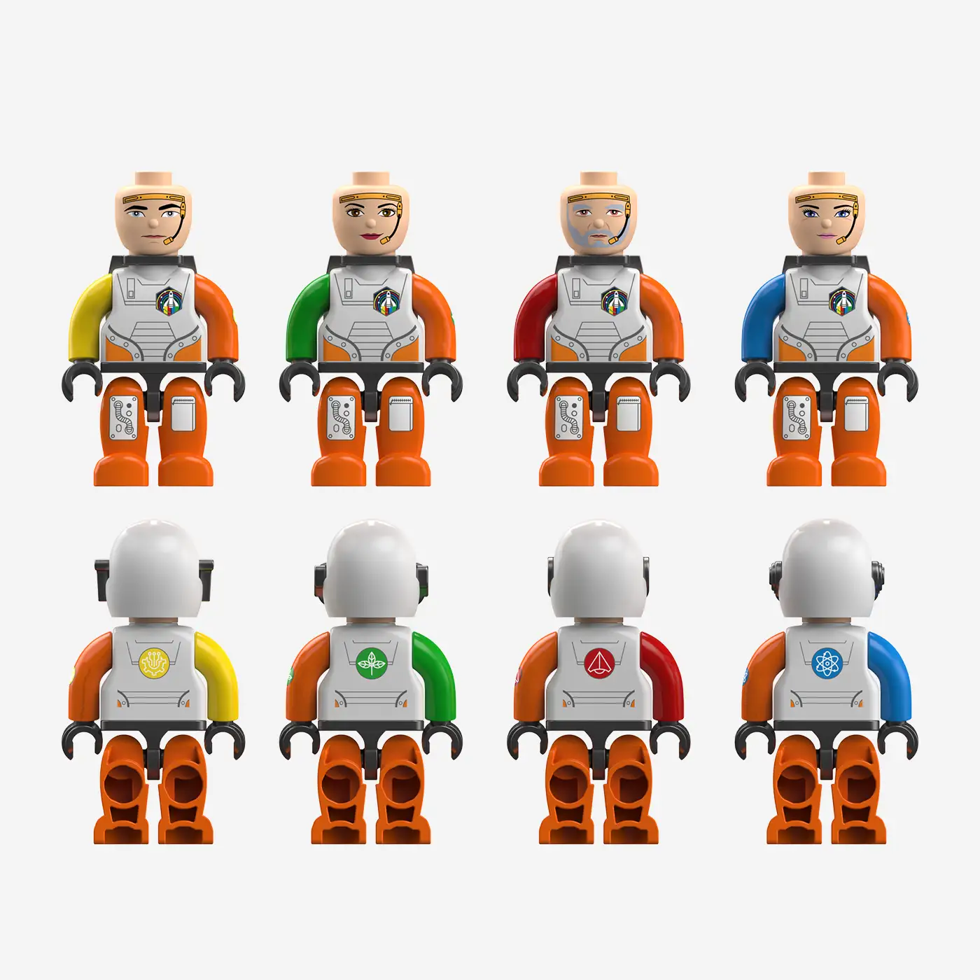 Space Pioneers: Minifigurenpaket