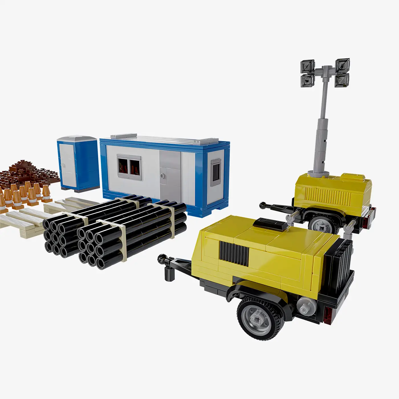 Construction site accessories