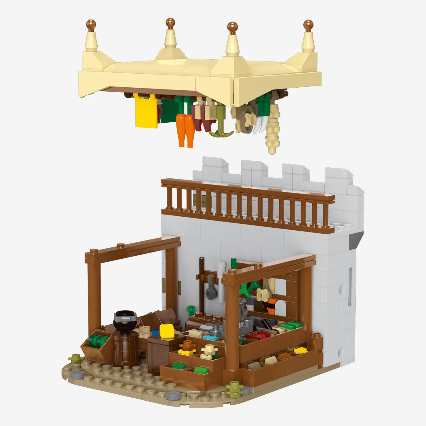 Burg Bärenfels: Marktstand