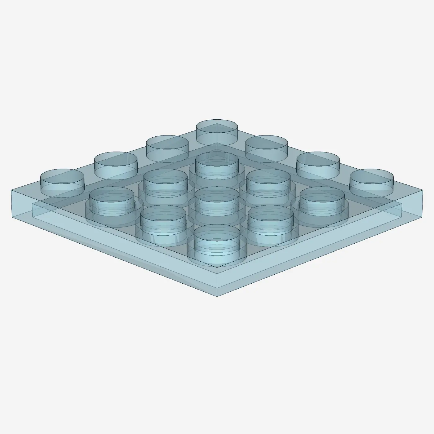 PLATE 4X4 X 20