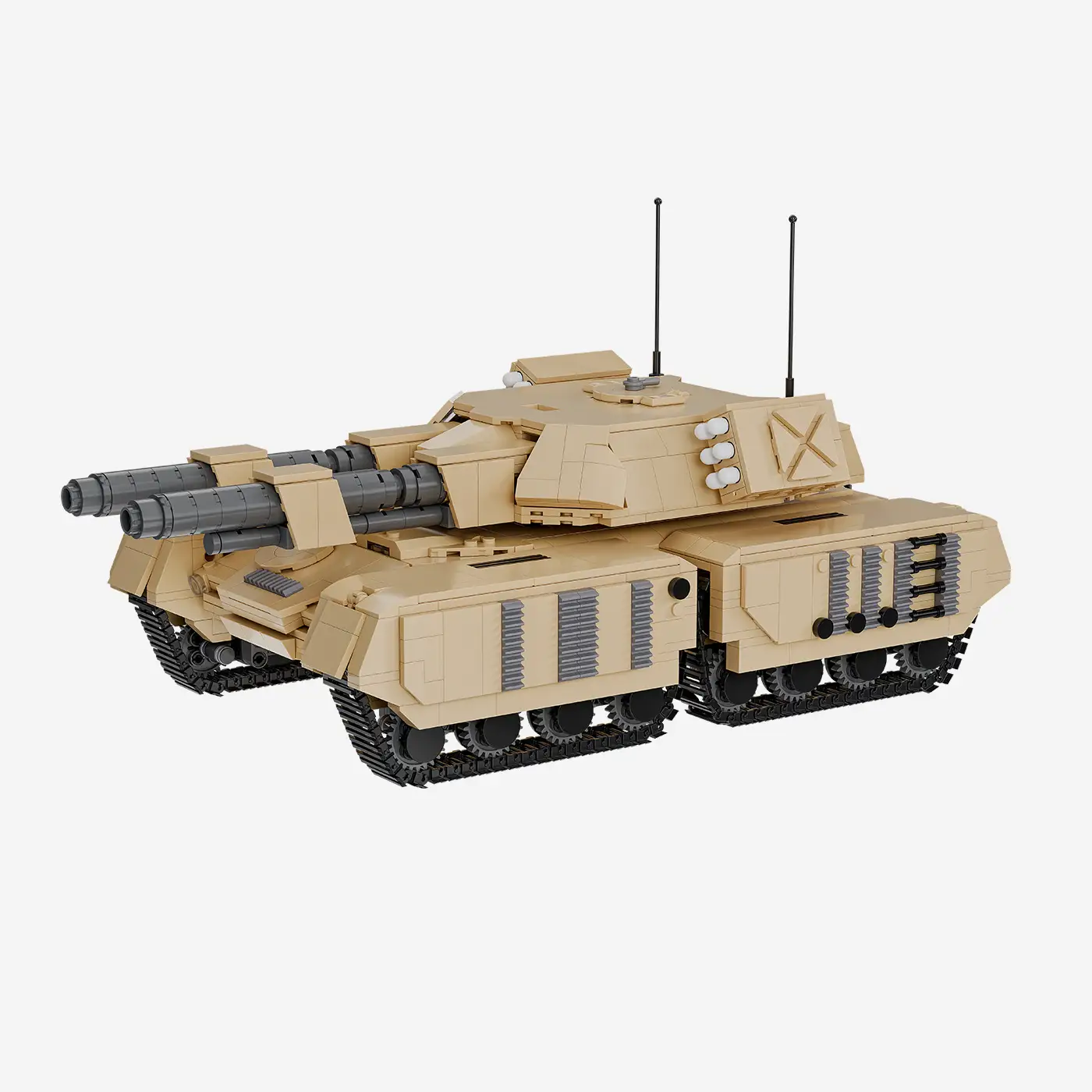 Futuristischer superschwerer Panzer