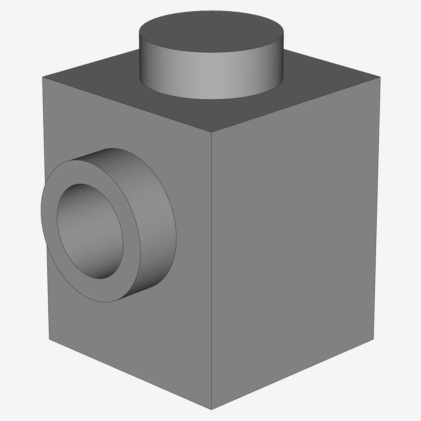 BRICK 1X1 W. 1 KNOB X 600
