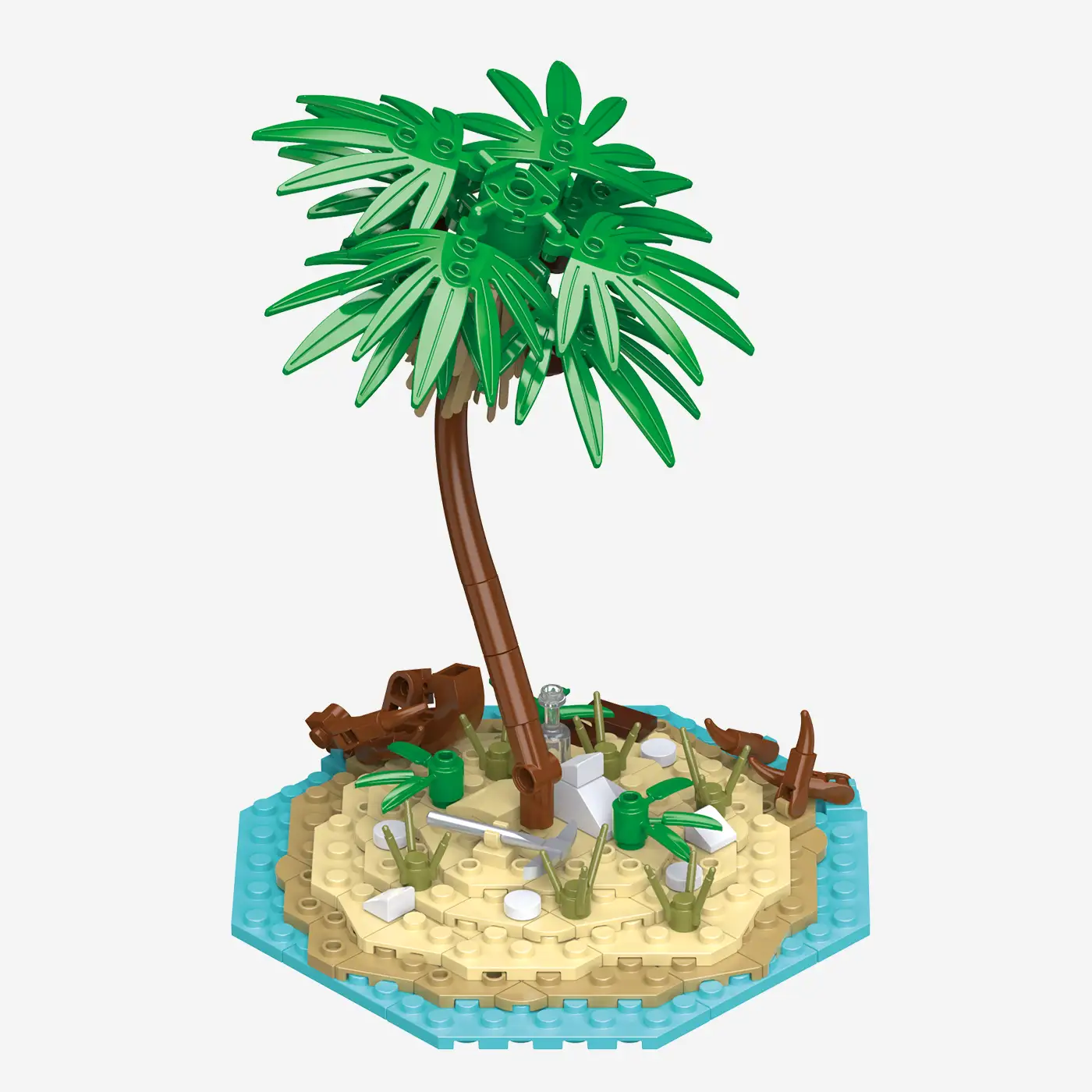Legenden der Schatzküste: Insel mit Floß
