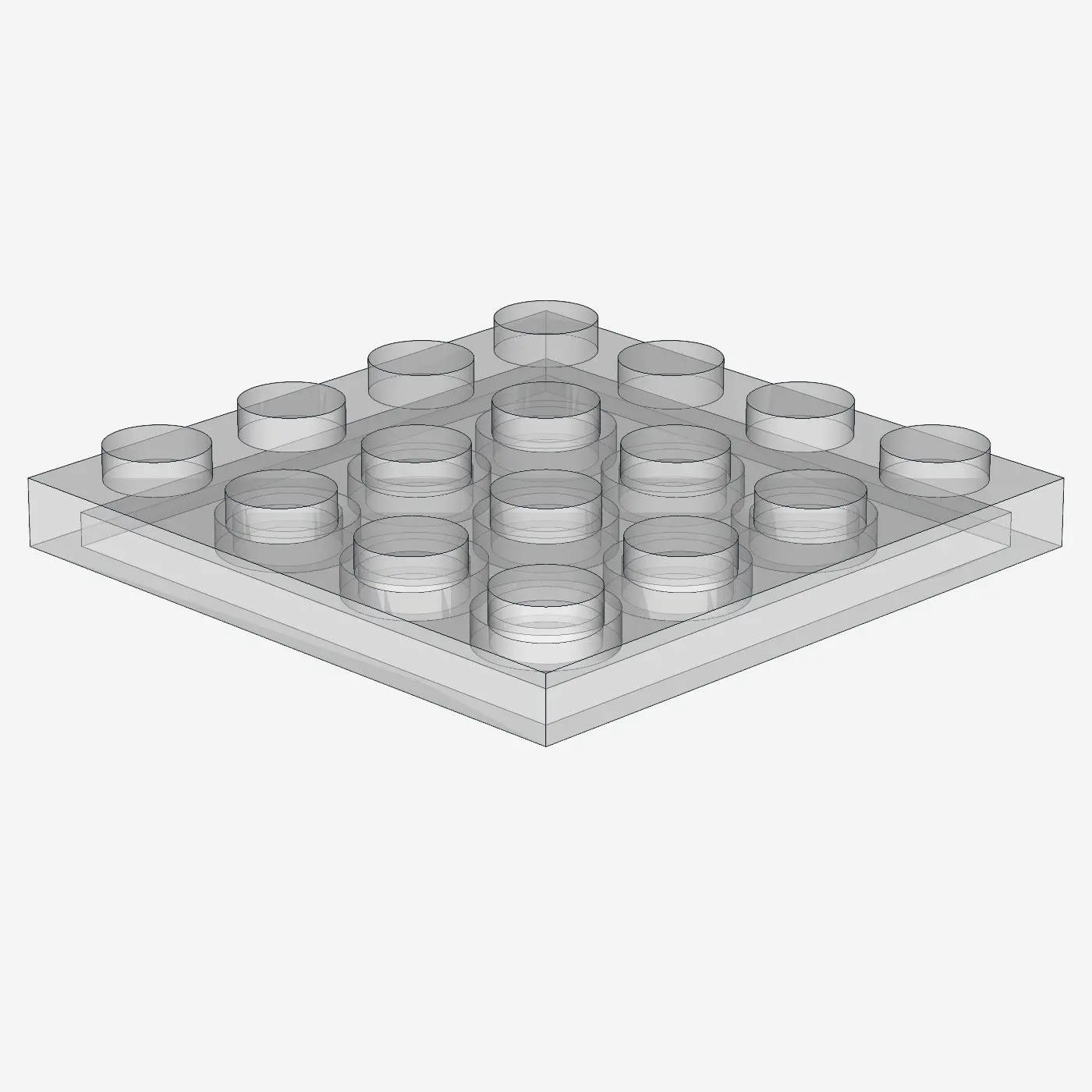PLATE 4X4 X 20