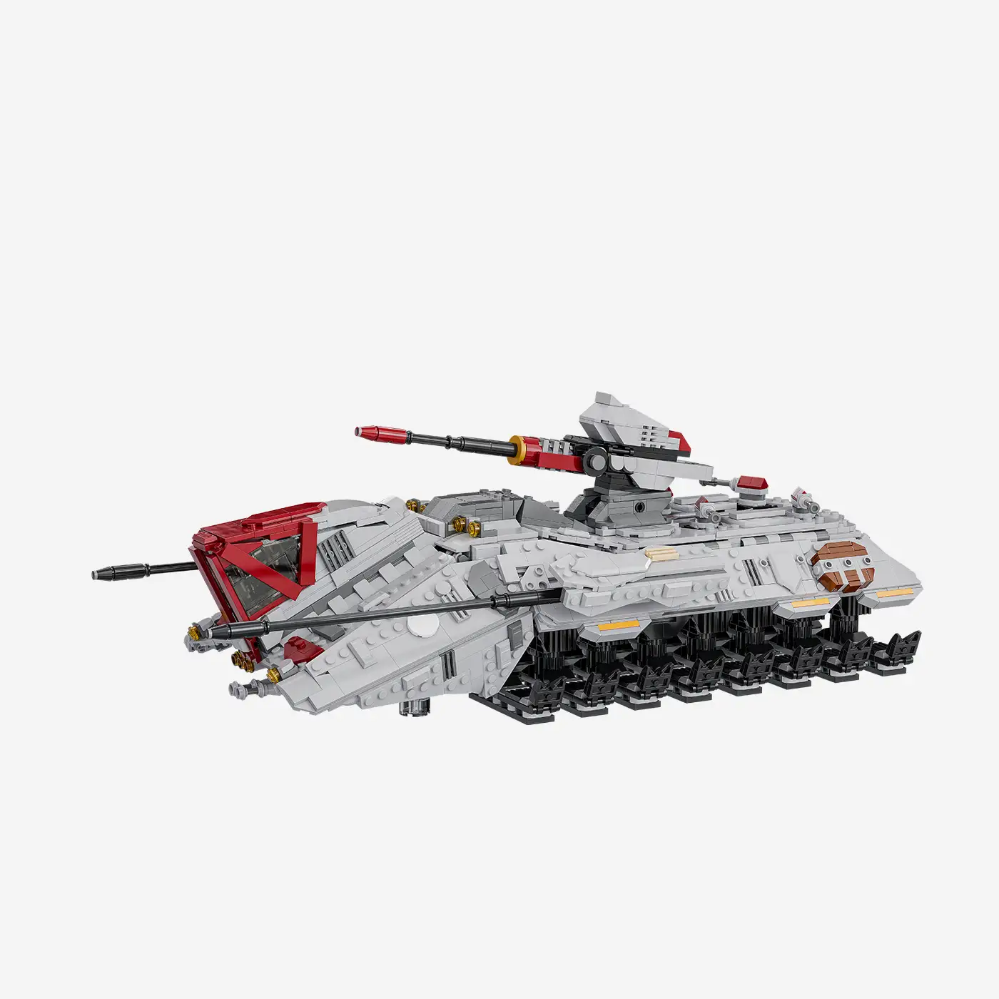 Futuristische Antigravitationsartillerie
