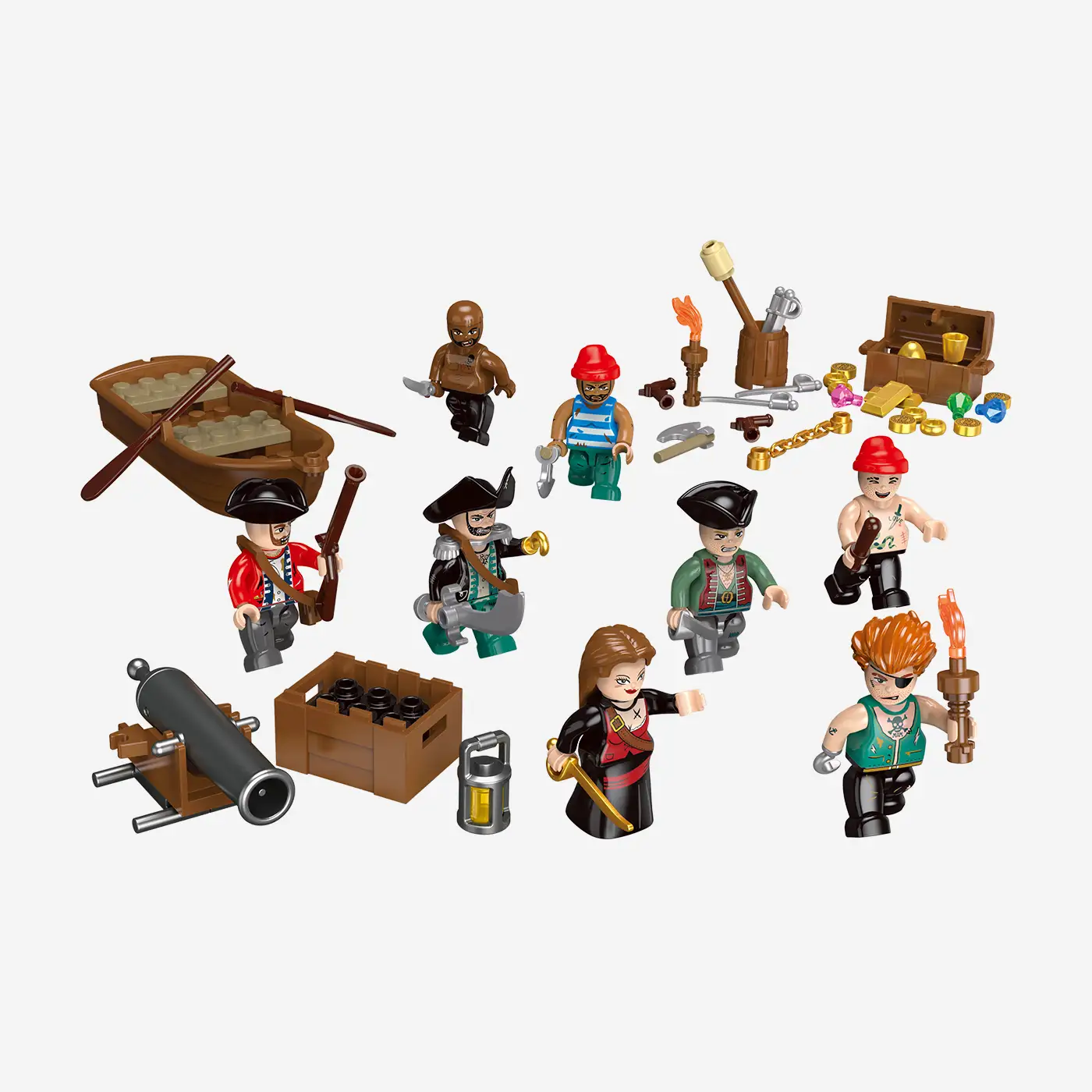 Minifigurenpaket Piraten – Piraten