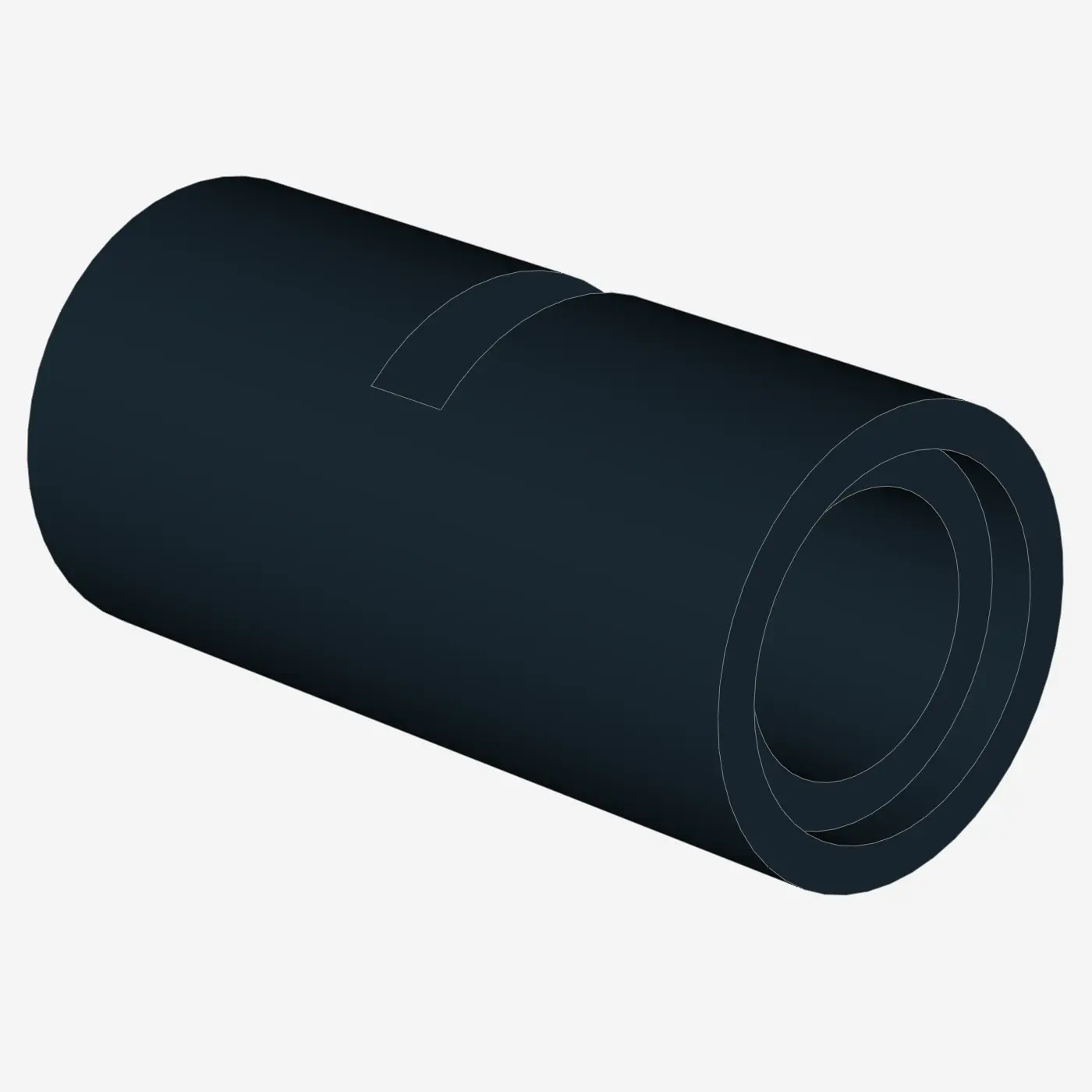 TUBE W/DOUBLE Ø4.85 X 100