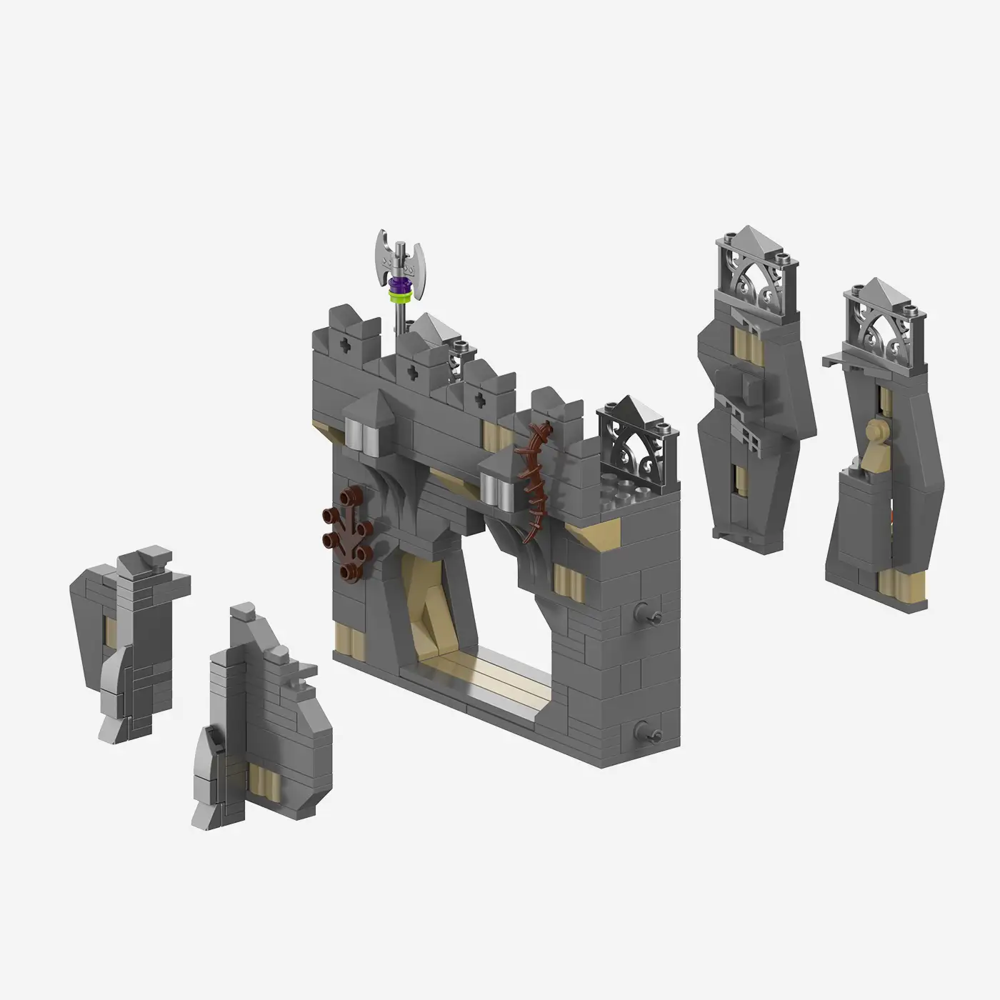 Burg Bärenfels: Belagerungsmaschinen