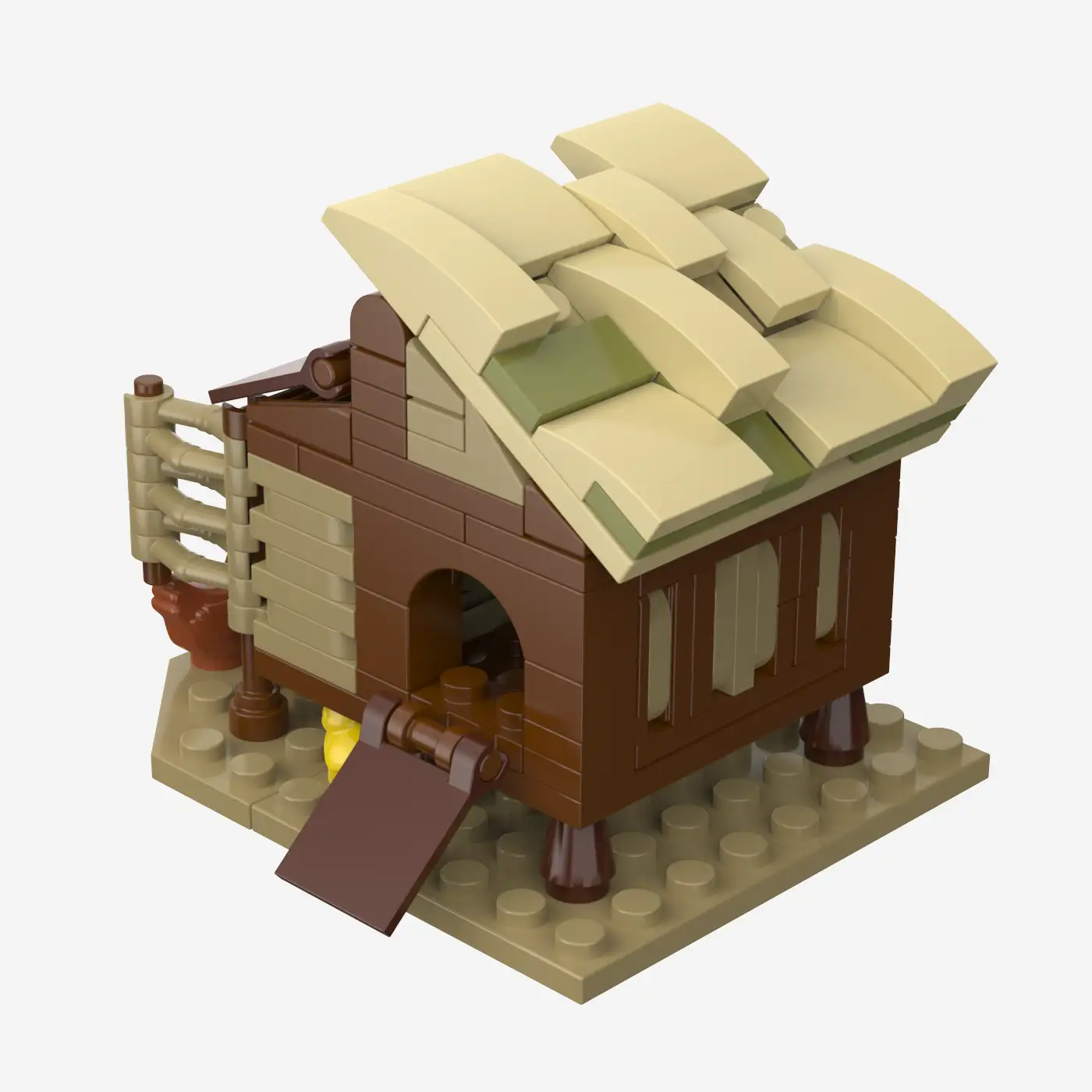 Servant with Henhouse