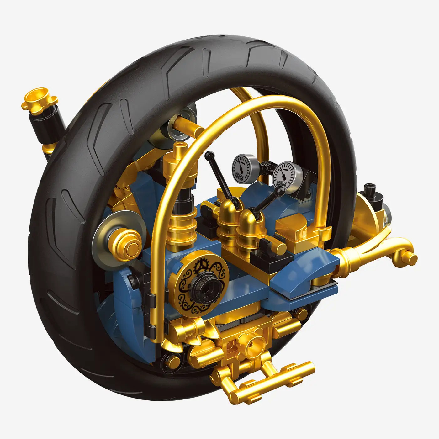 Steampunk Monowheel