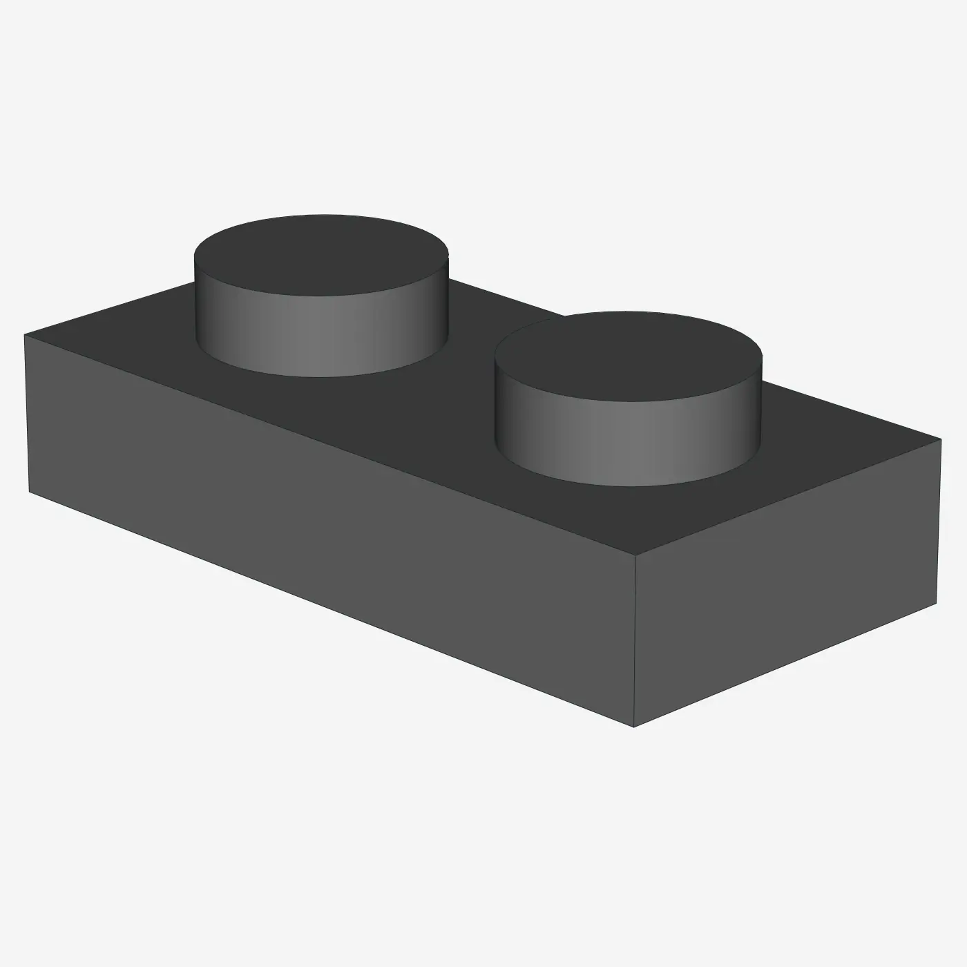 PLATE 1X2 X 100