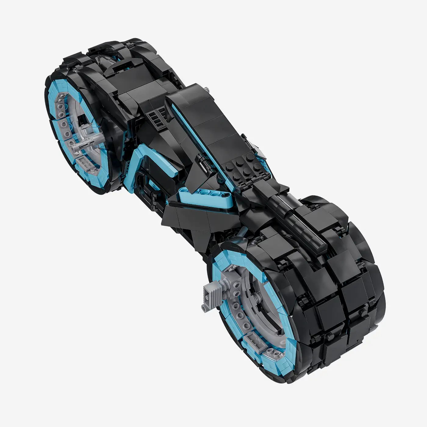 Futuristisches Licht-Motorad