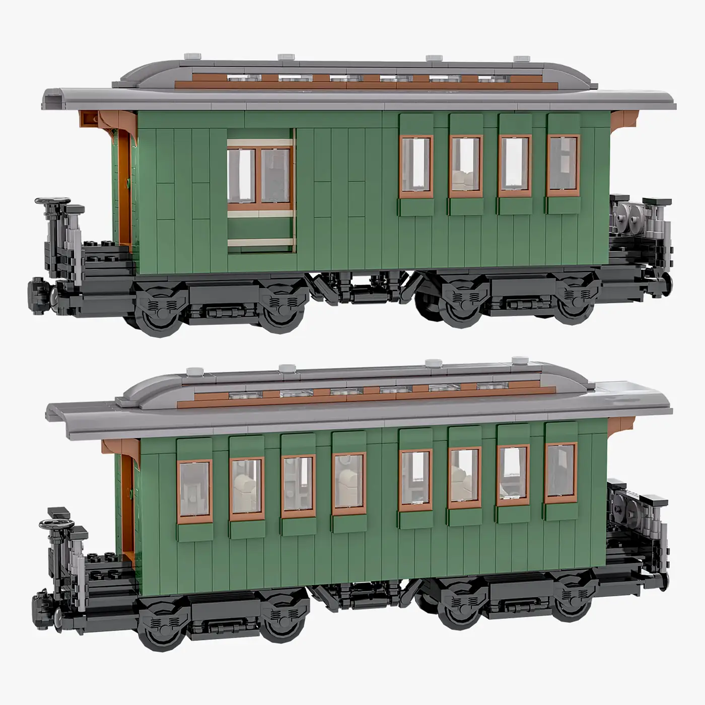 "The General" Passagierwagen 2 in 1