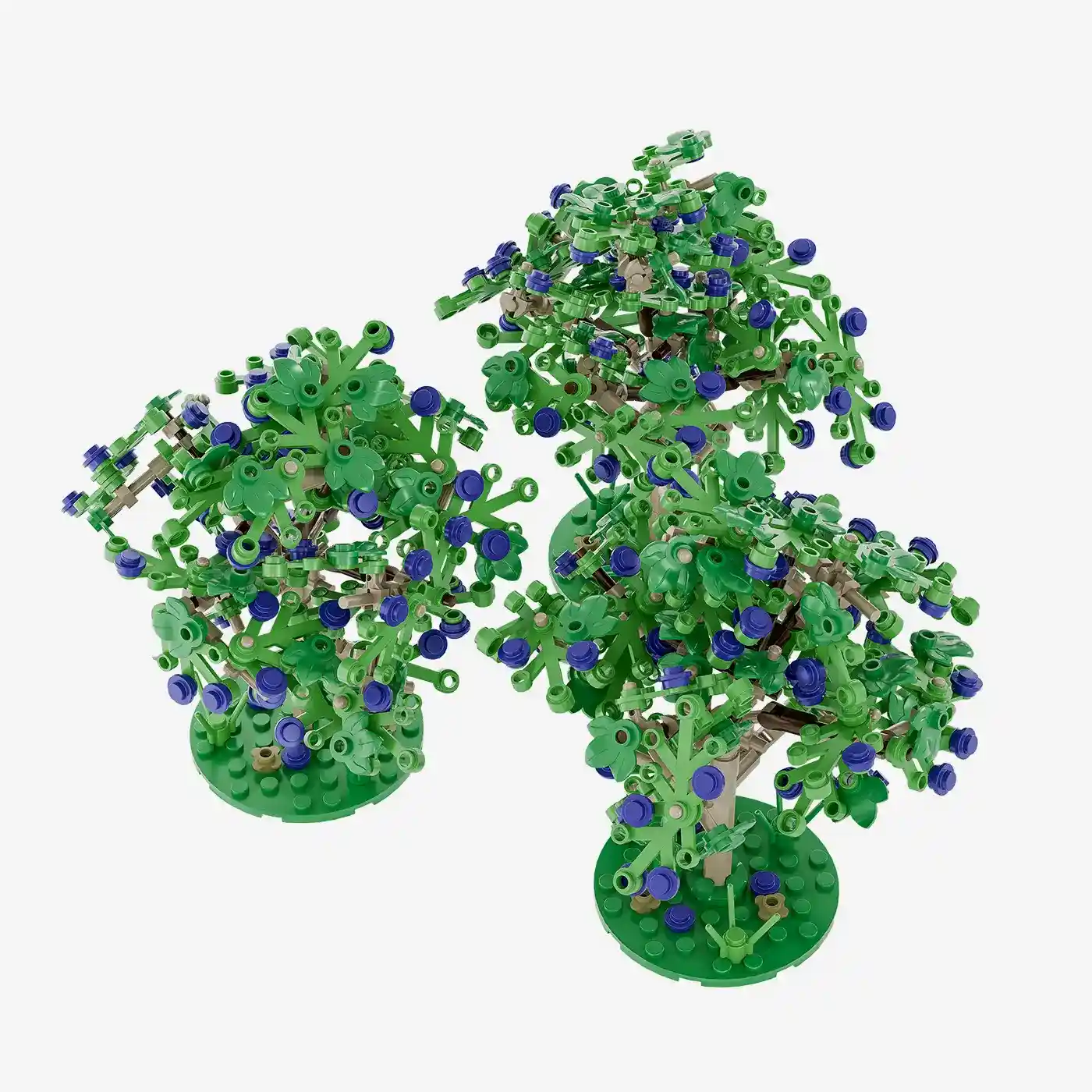 Pflaumenbäume im Sommer, 3er-Set