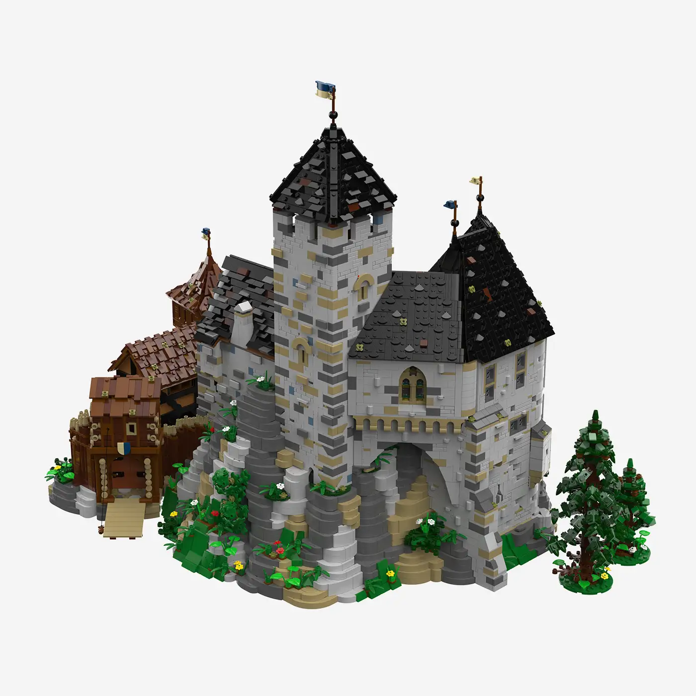 Burg Blaustein: Saalbau Erweiterung