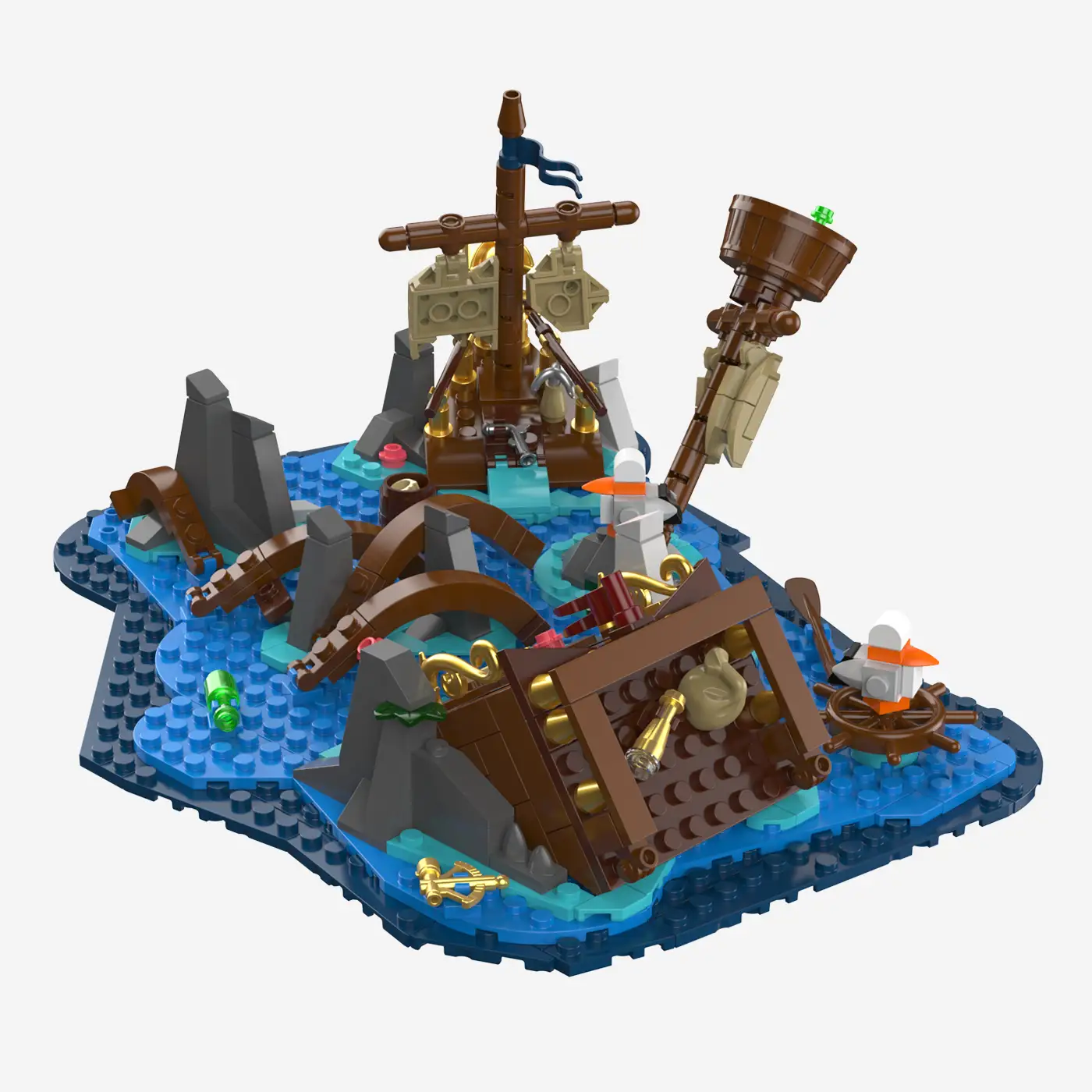 Legenden der Schatzküste: Schiffsfriedhof