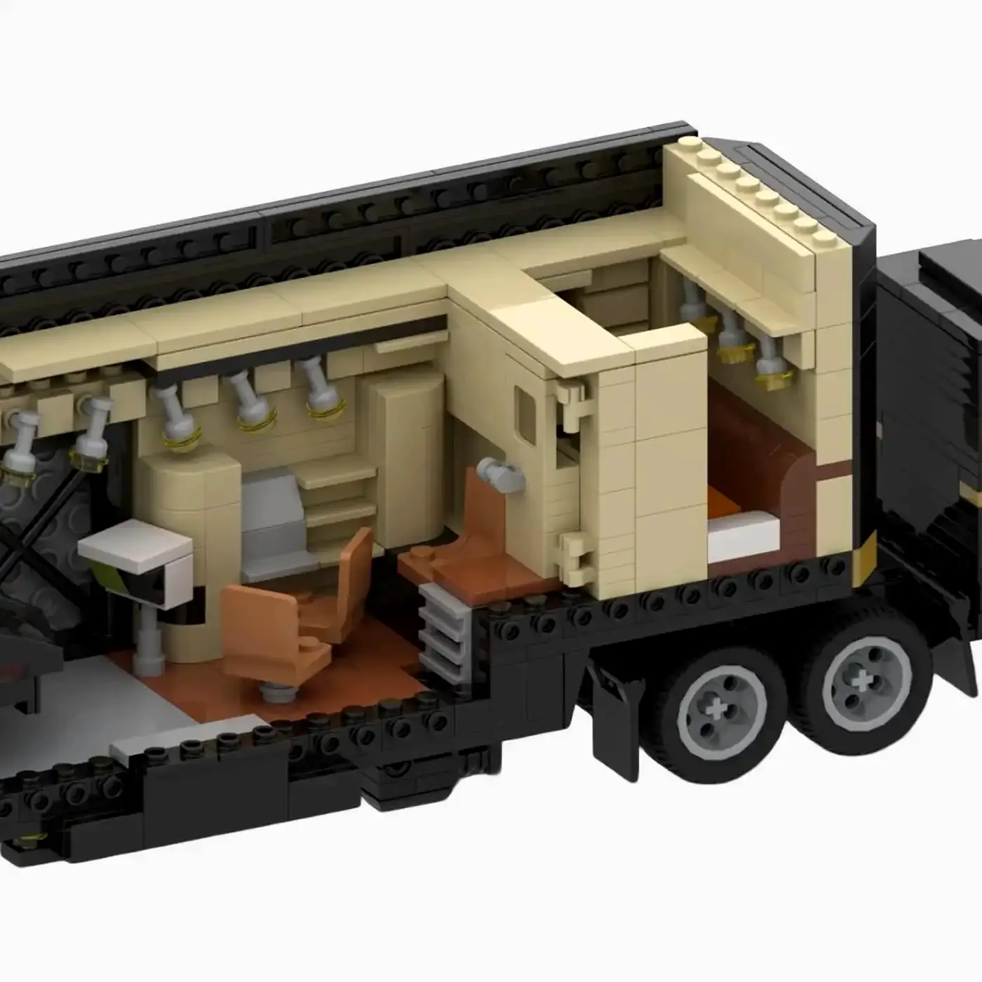 Amerikanischer Truck + Black Herocar