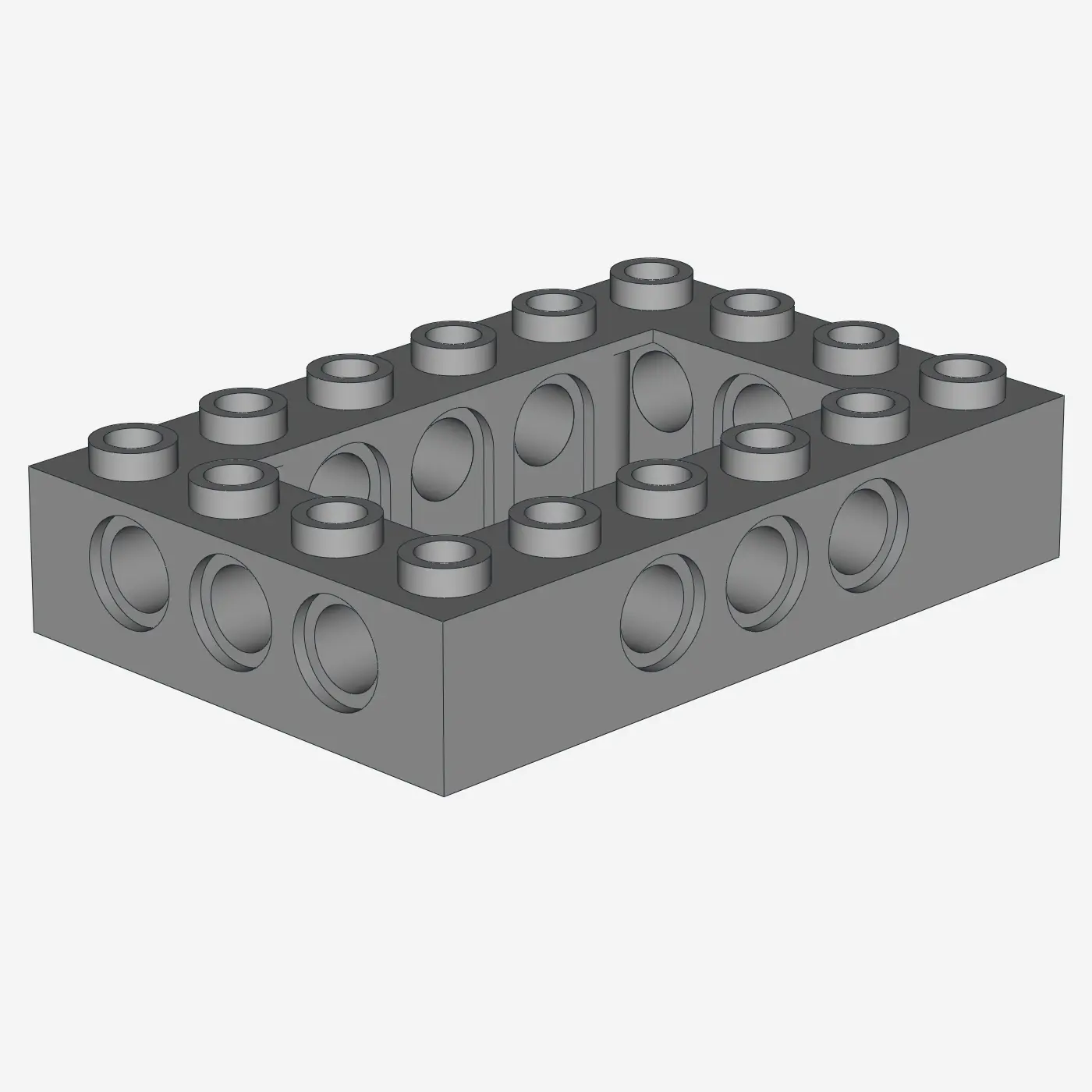 4X6 BRICK, Ø 4,85 X 10