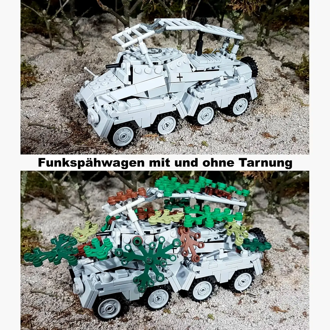 Brix Tarn-Set Camouflage 36pcs