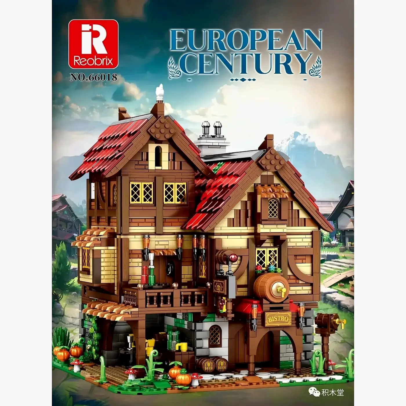 Mittelalterliche Stadt: Bistro