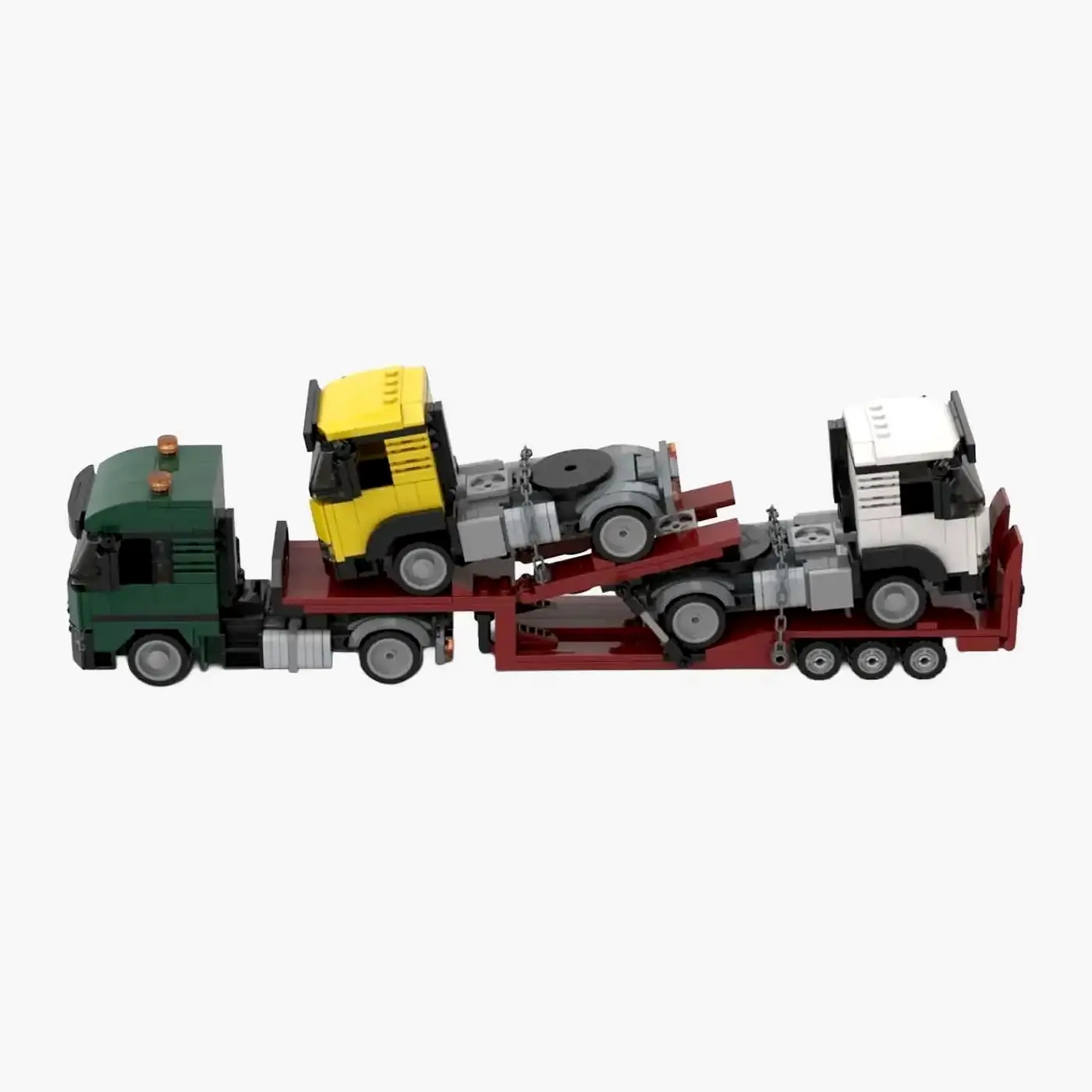 Lkw mit zwei Zugmaschinen
