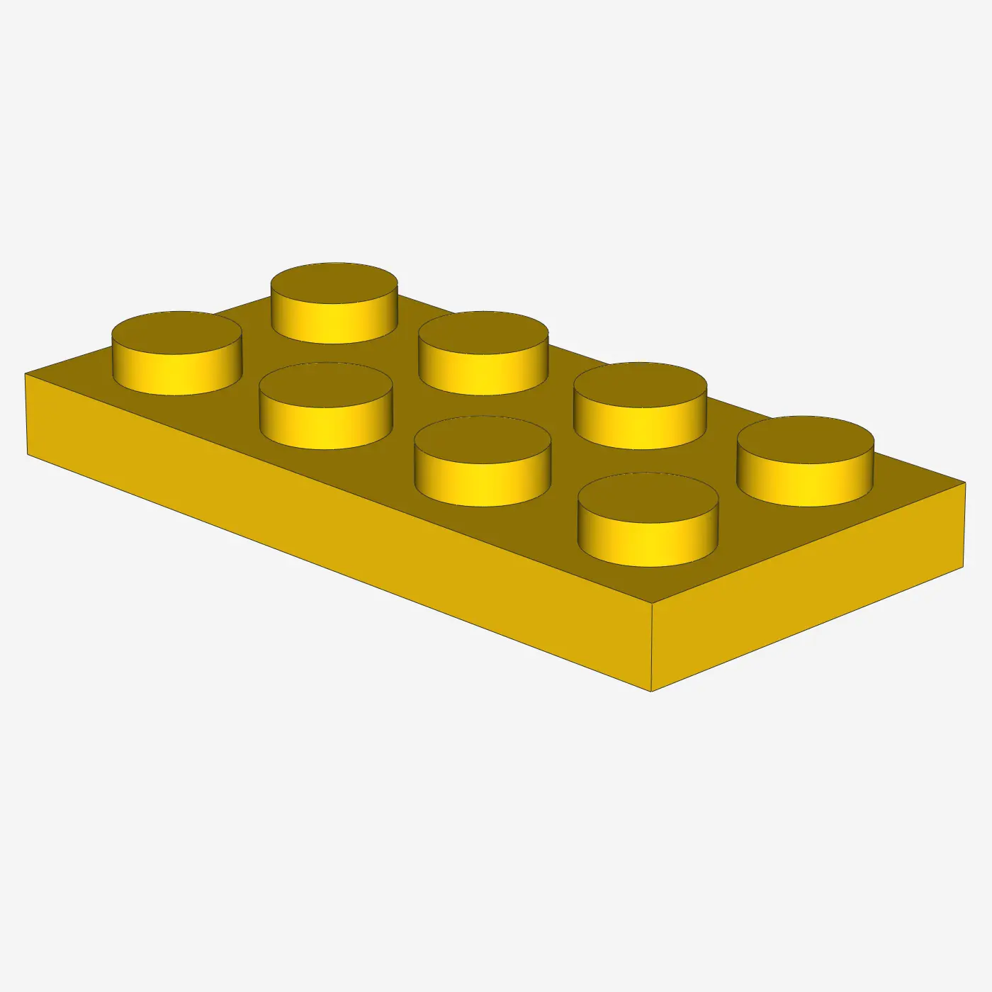 PLATE 2X4 X 50