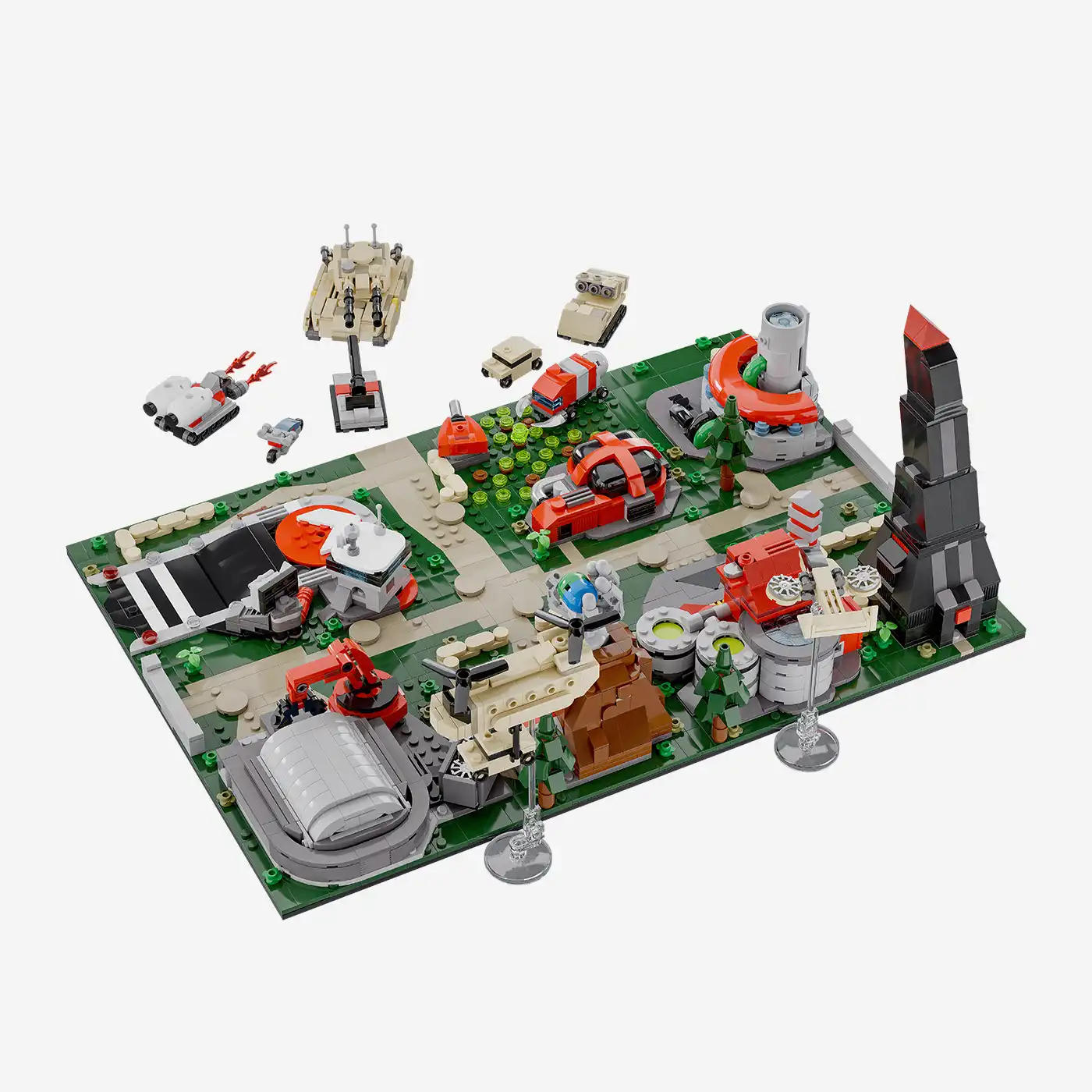 Crystal Conflict: Refinery + Silo