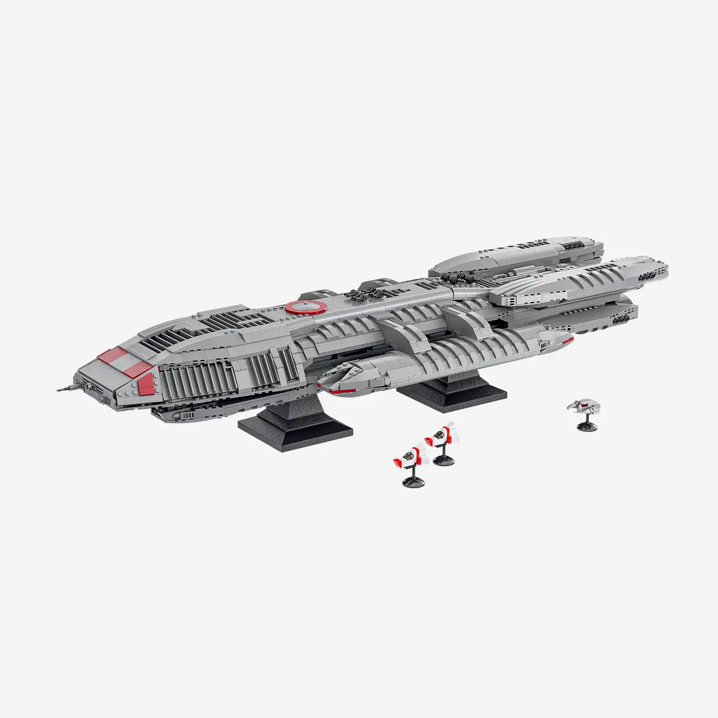 Large futuristic mothership