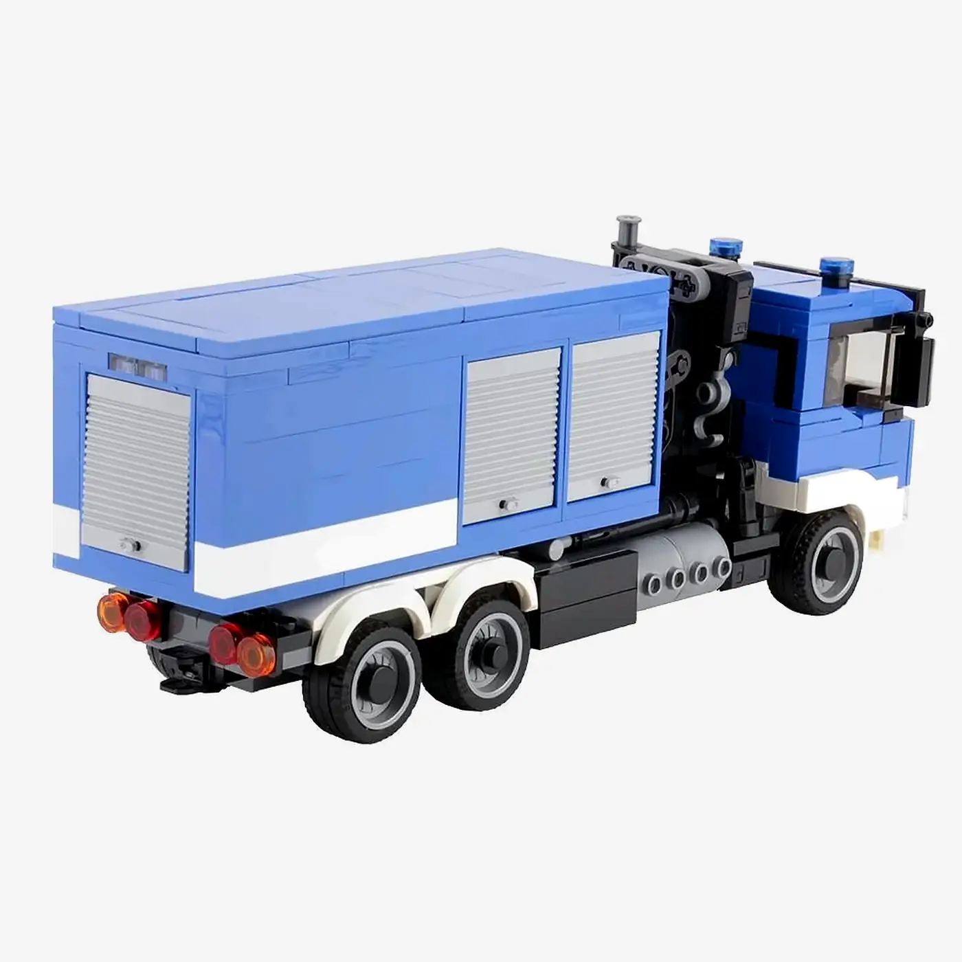 Technisches Hilfswerk WLF mit zwei Containern