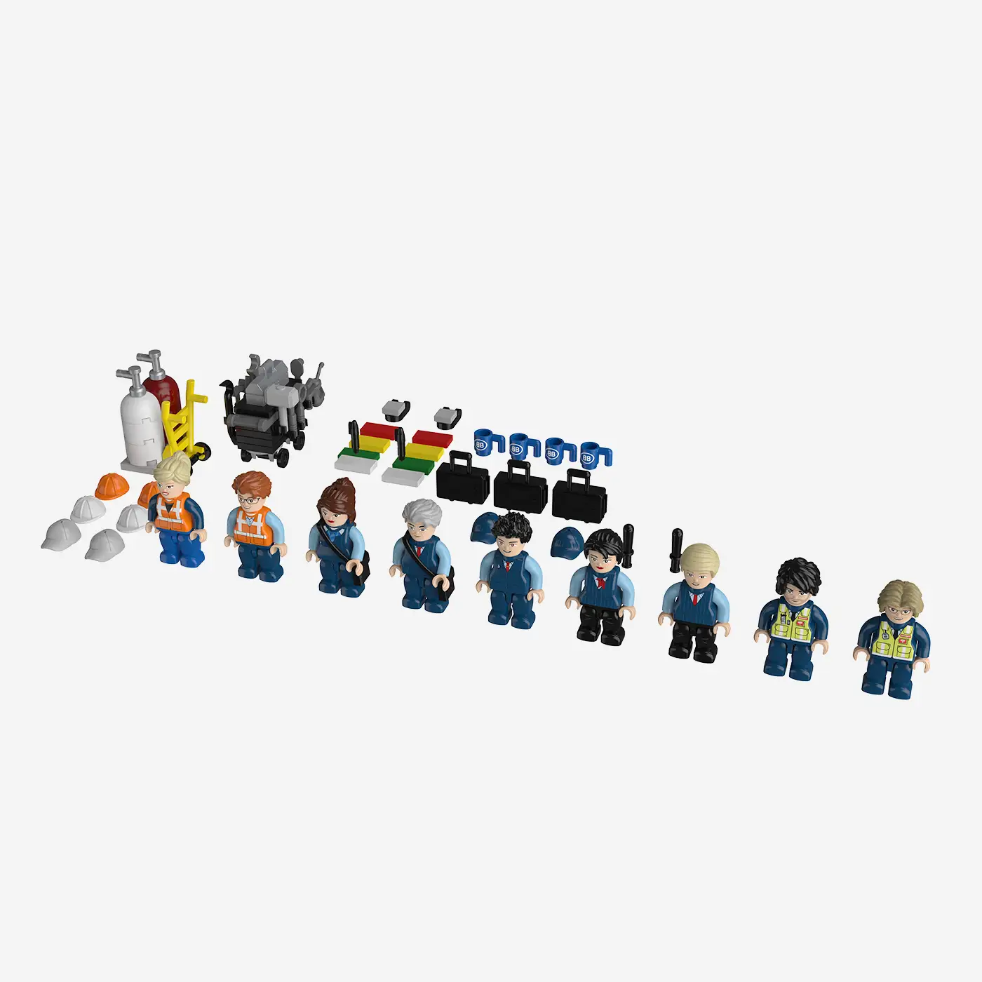 Minifigure - Bahn Employes today