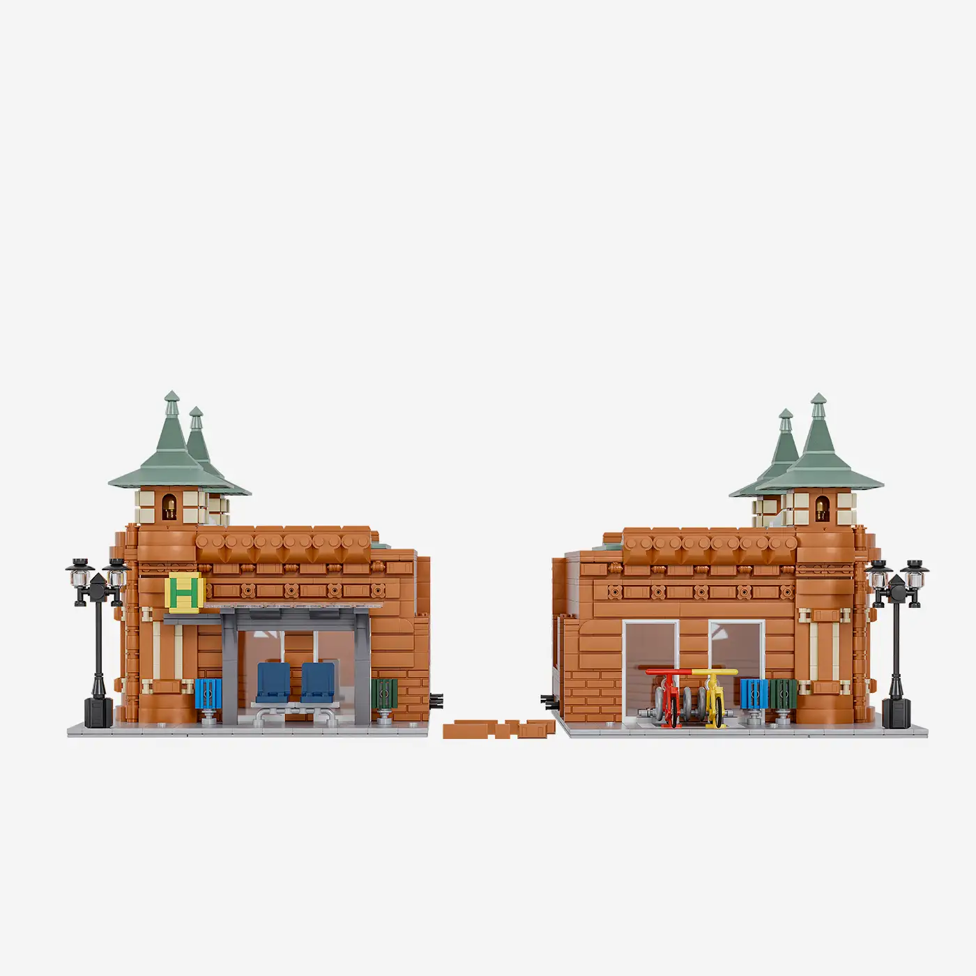 Studgart Hbf: Endgebäude (2 in 1)