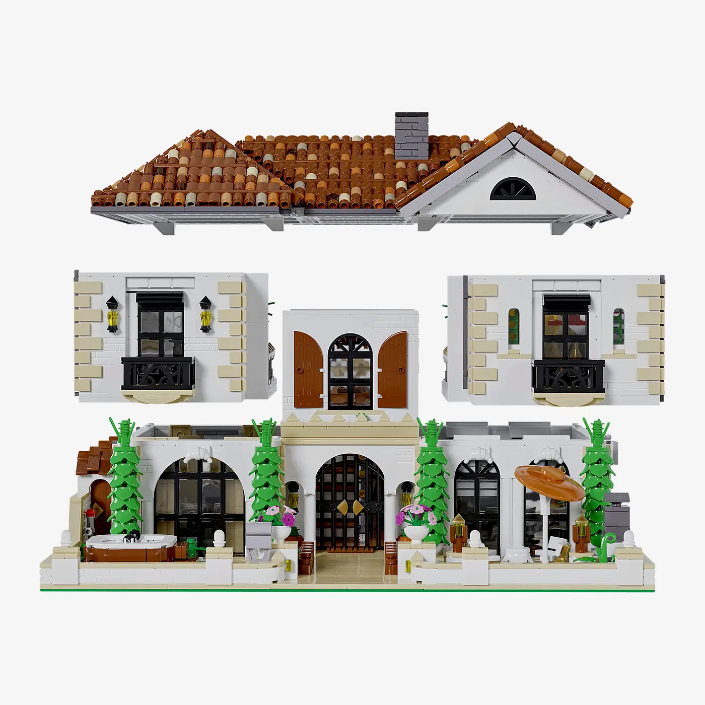 Mediterrane Stadtvilla