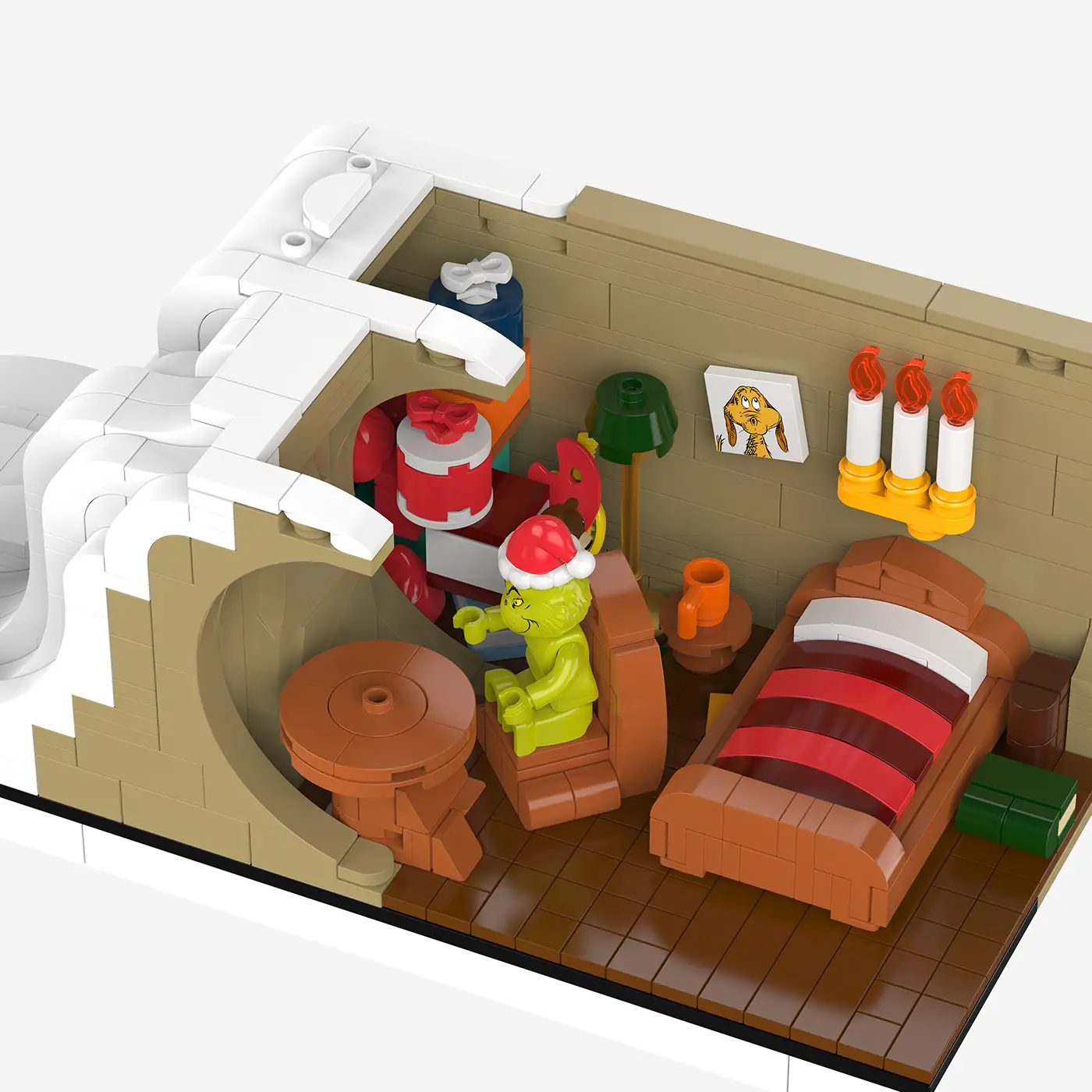 Buy The Grinch: Mt. Crumpit Playset online | BlueBrixx