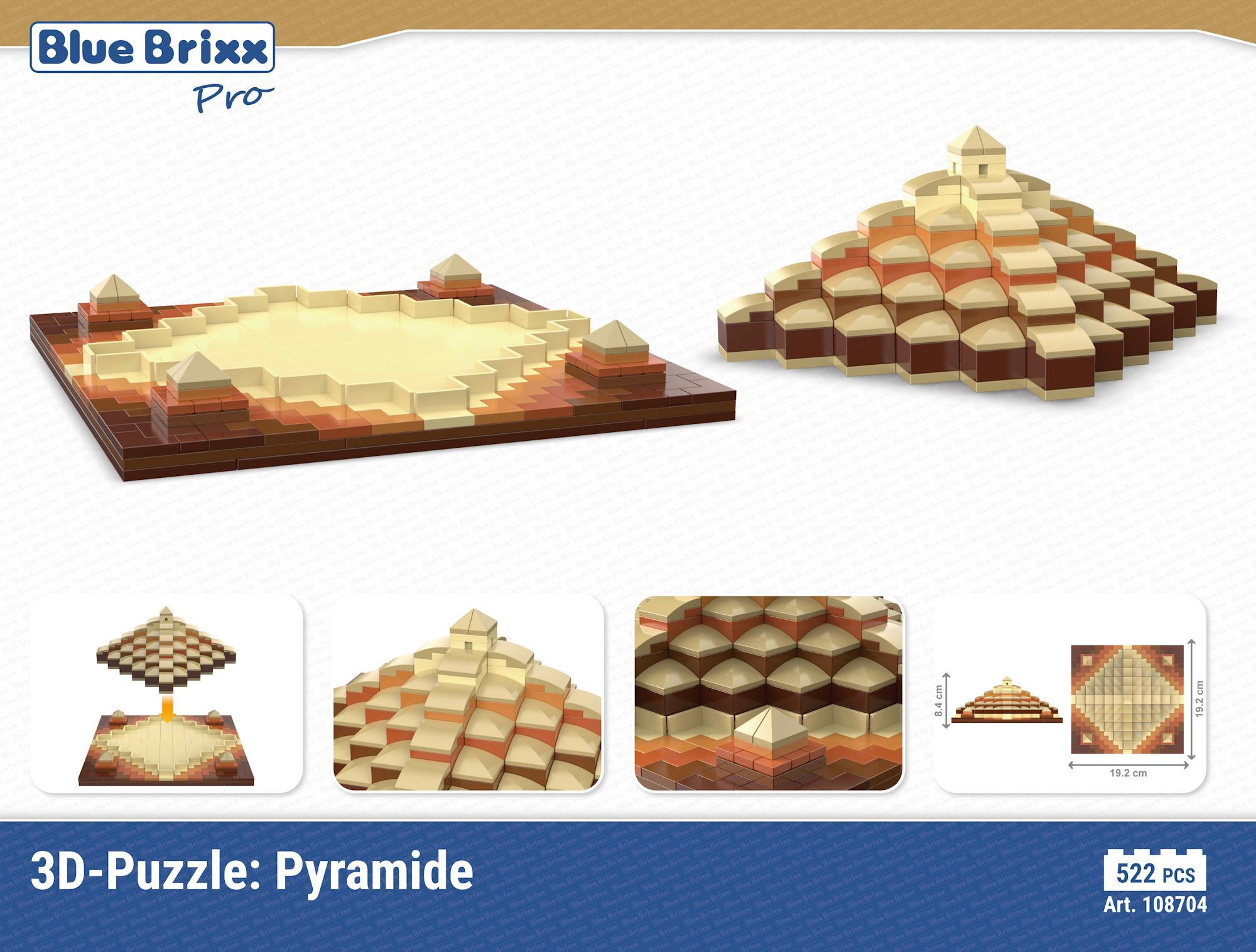3D-Puzzle: Pyramide