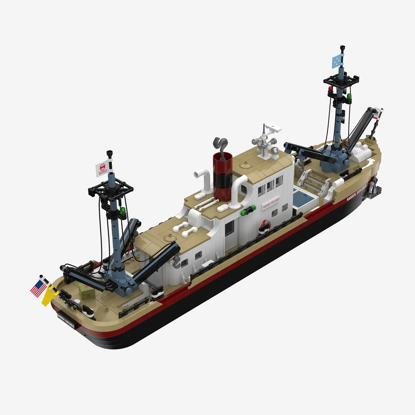 Die drei ???: Toteninsel: Hadden Explorer