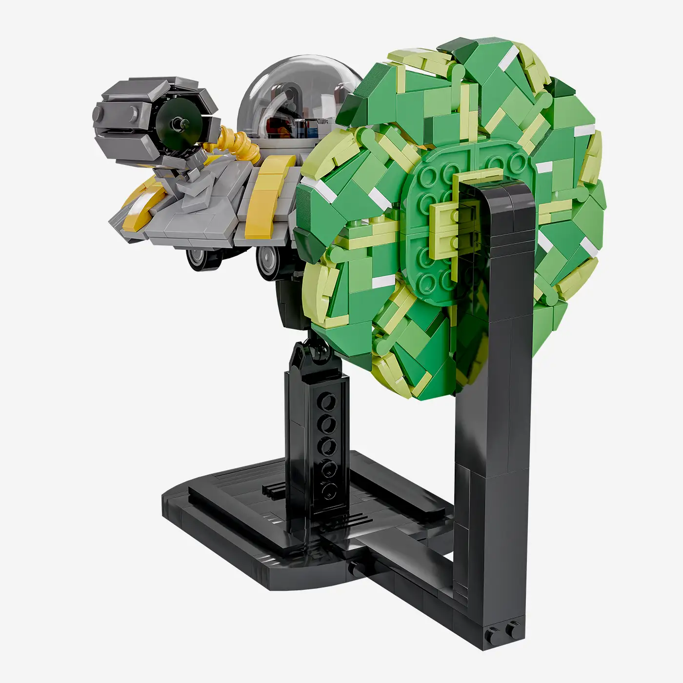 Raumschiff des exzentrischen Wissenschaftlers