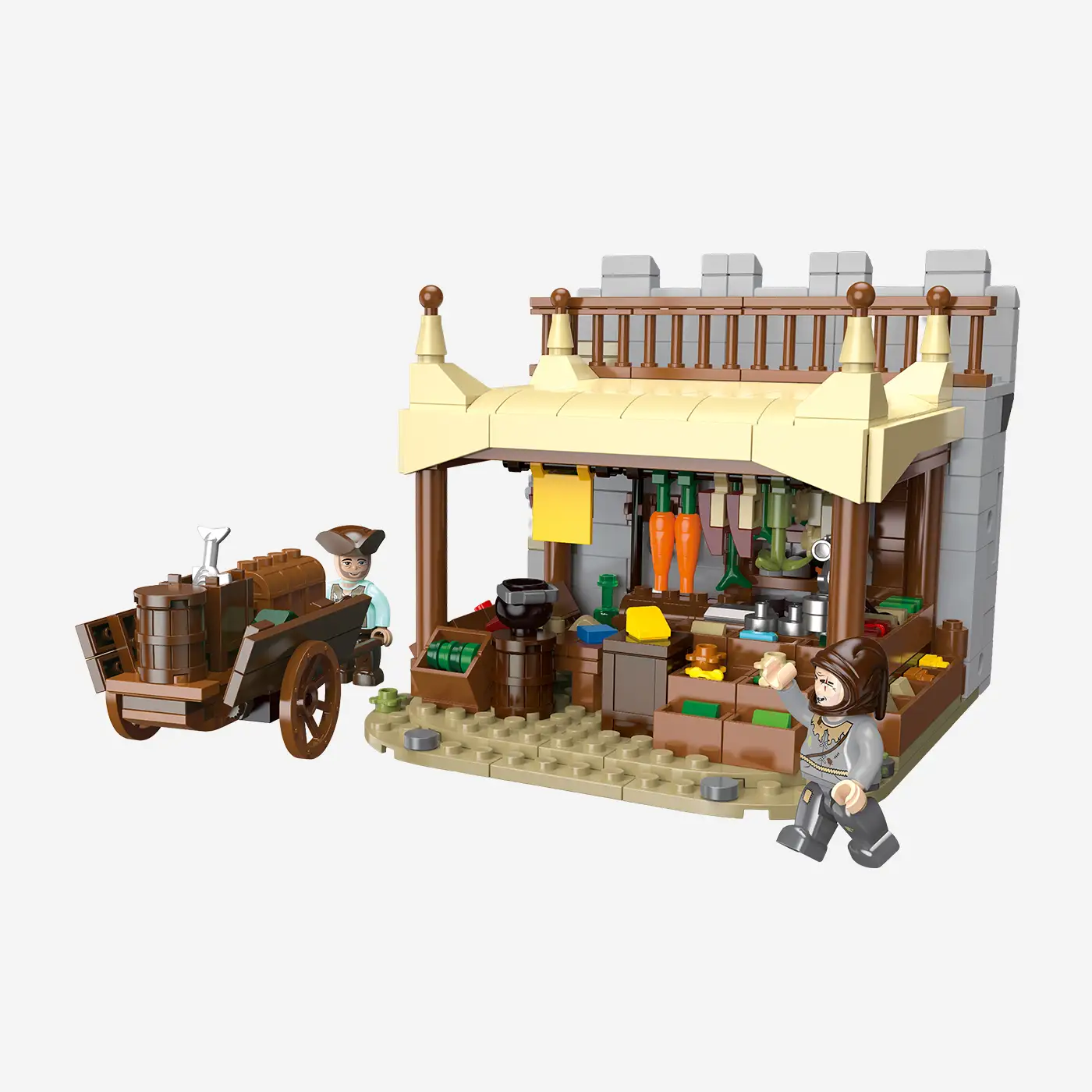 Burg Bärenfels: Marktstand