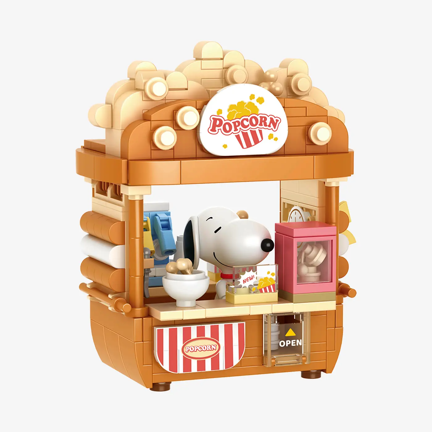 Snoopy's popcorn stand Snoopy's popcorn stand