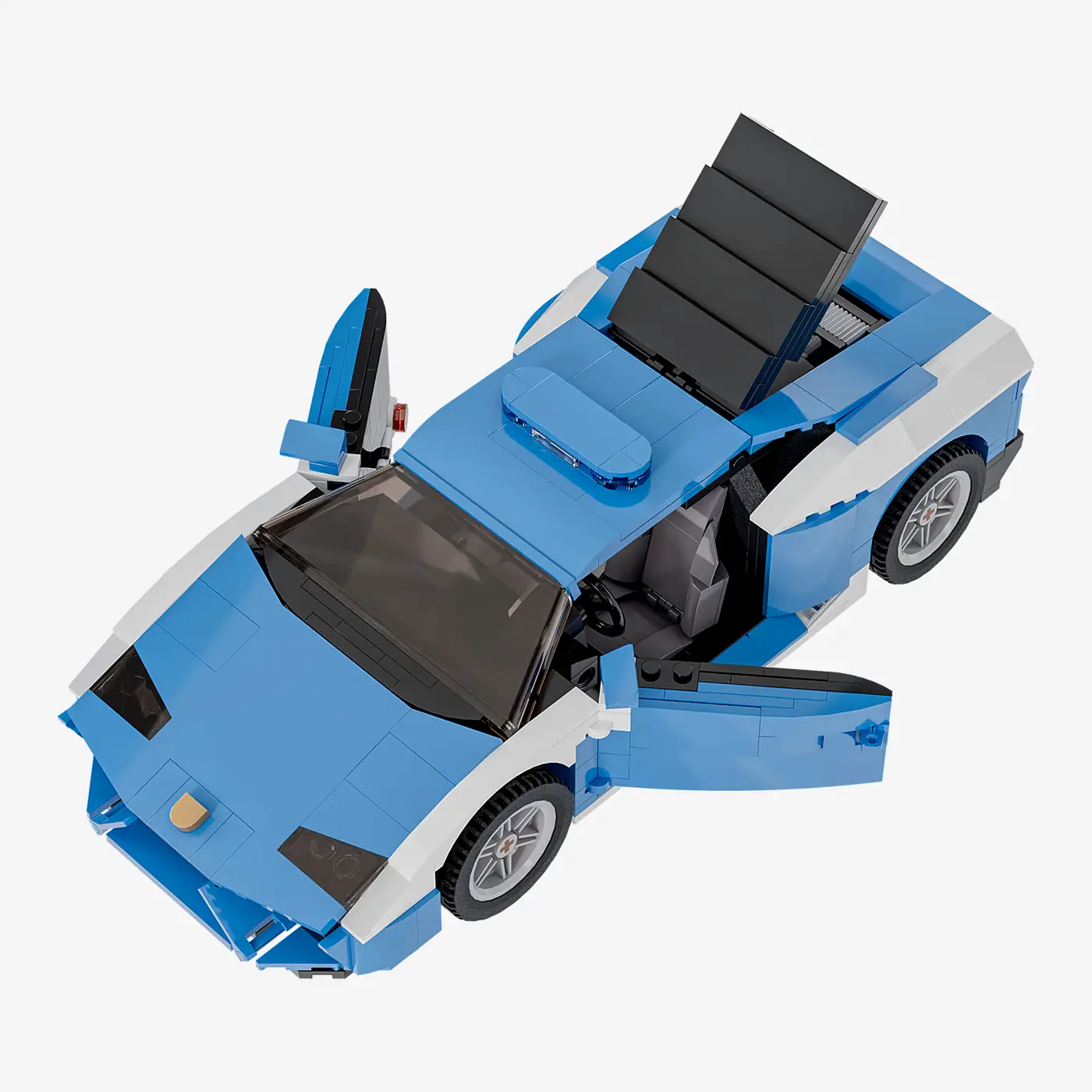 Italienischer Autobahnpolizeiwagen
