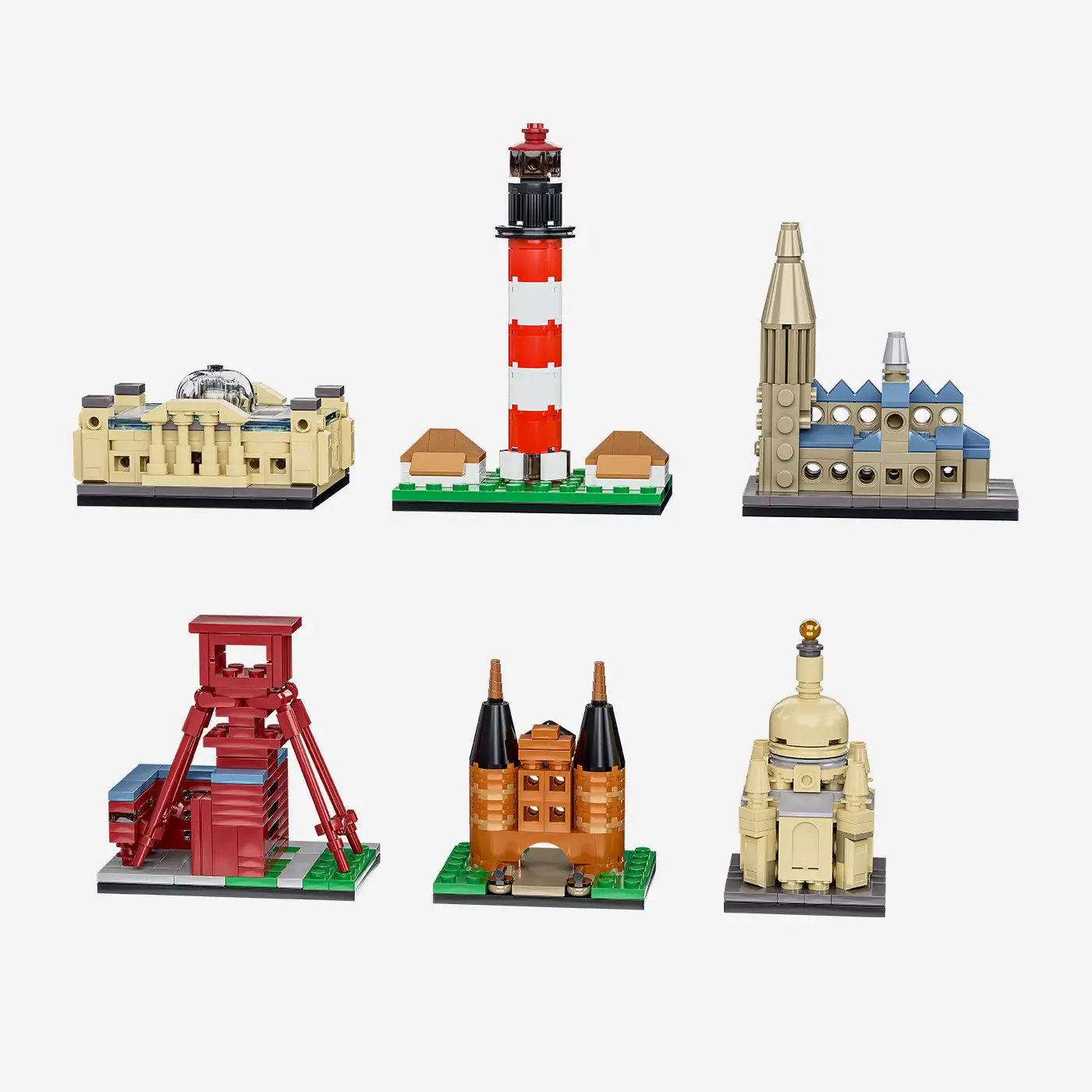 Mini Architektur Serie 4 Kollektion