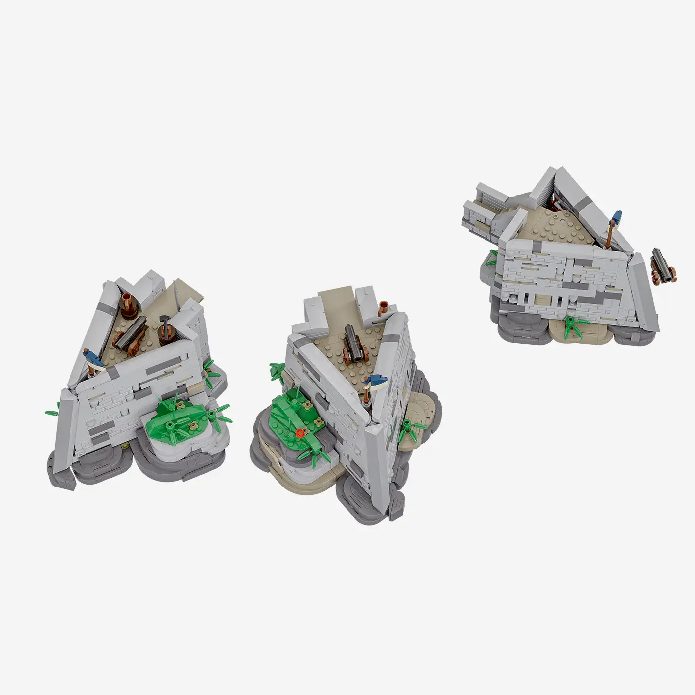 Blaustein Castle: Fortress points 3 in1