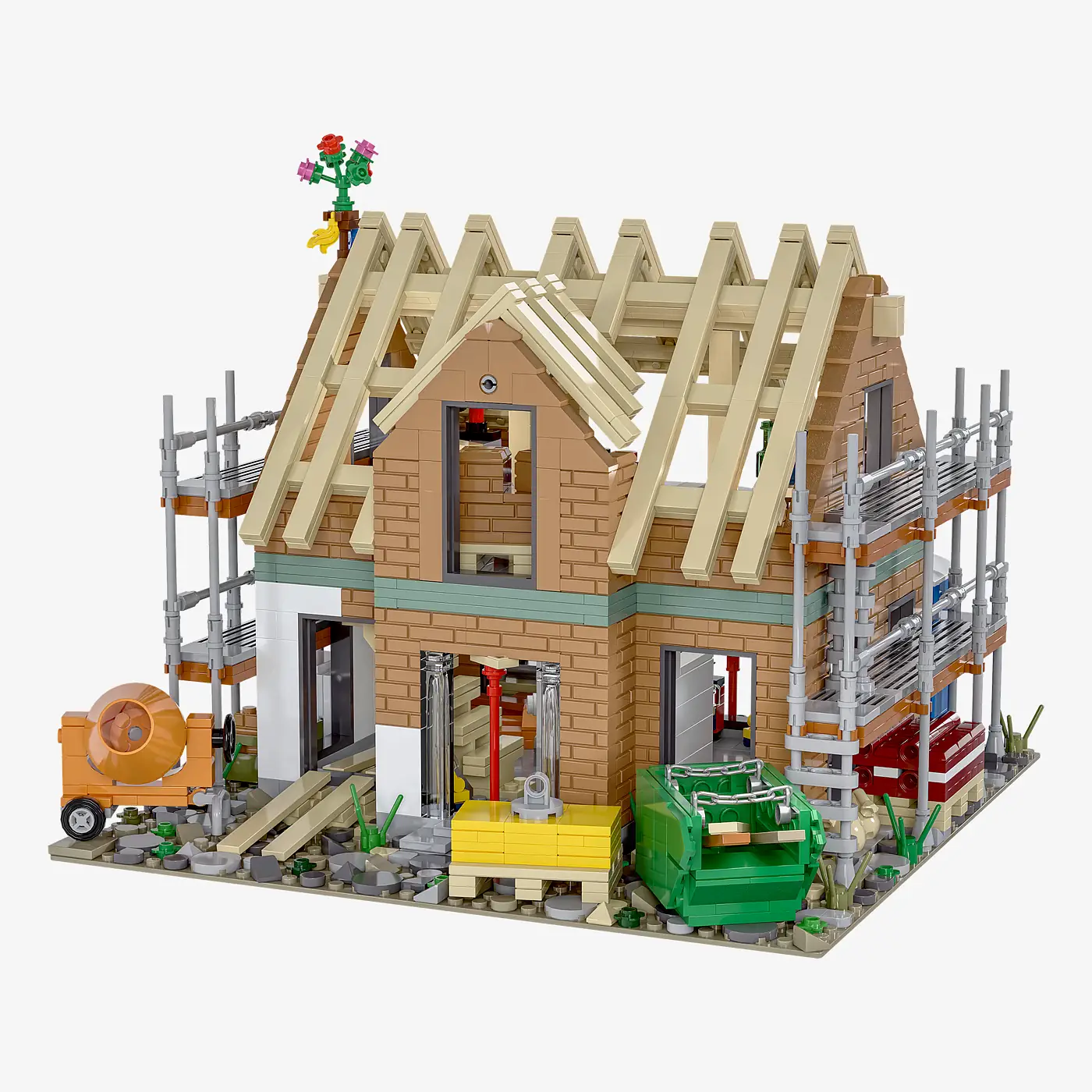 Einfamilienhaus im Rohbau