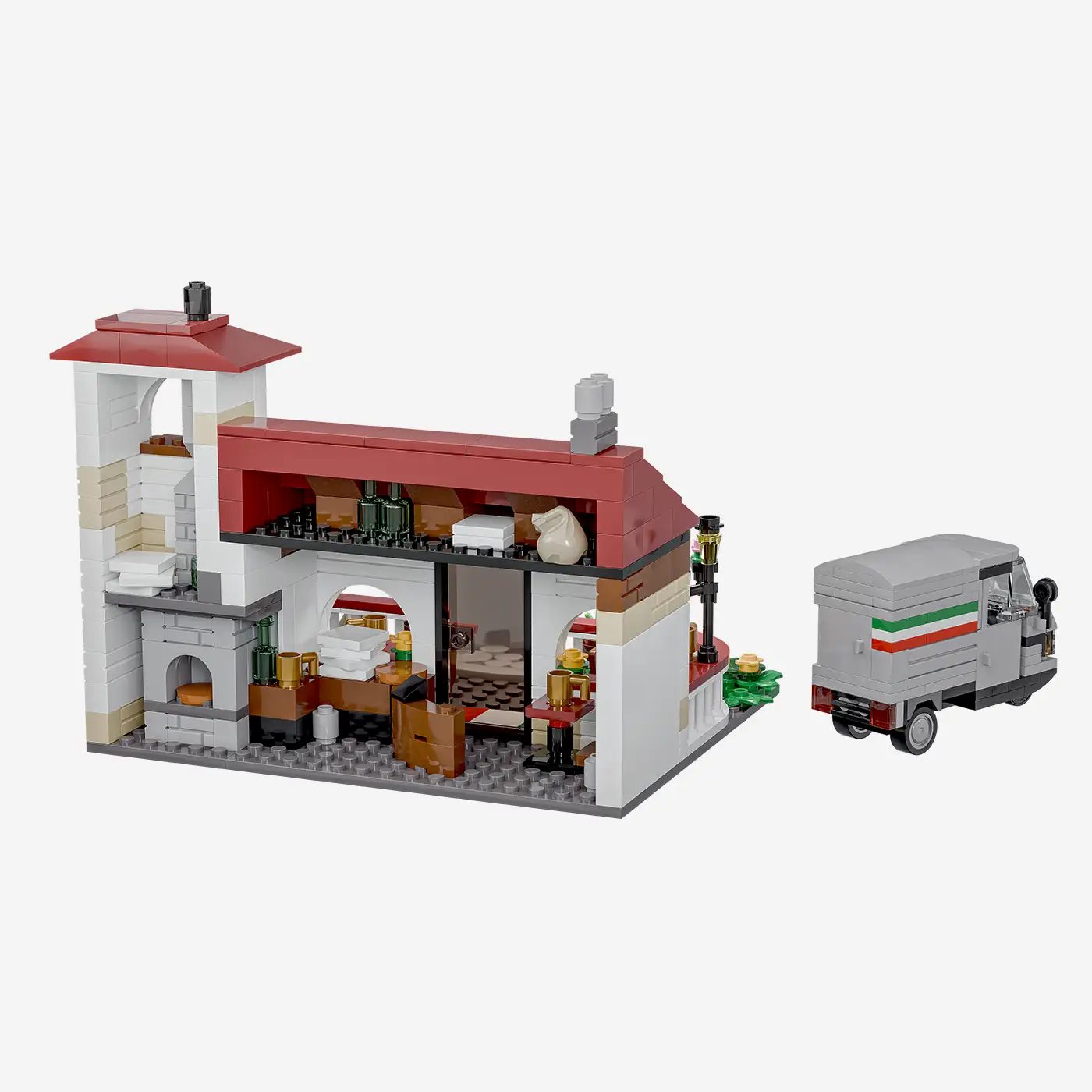 Ristorante mit Rollermobil